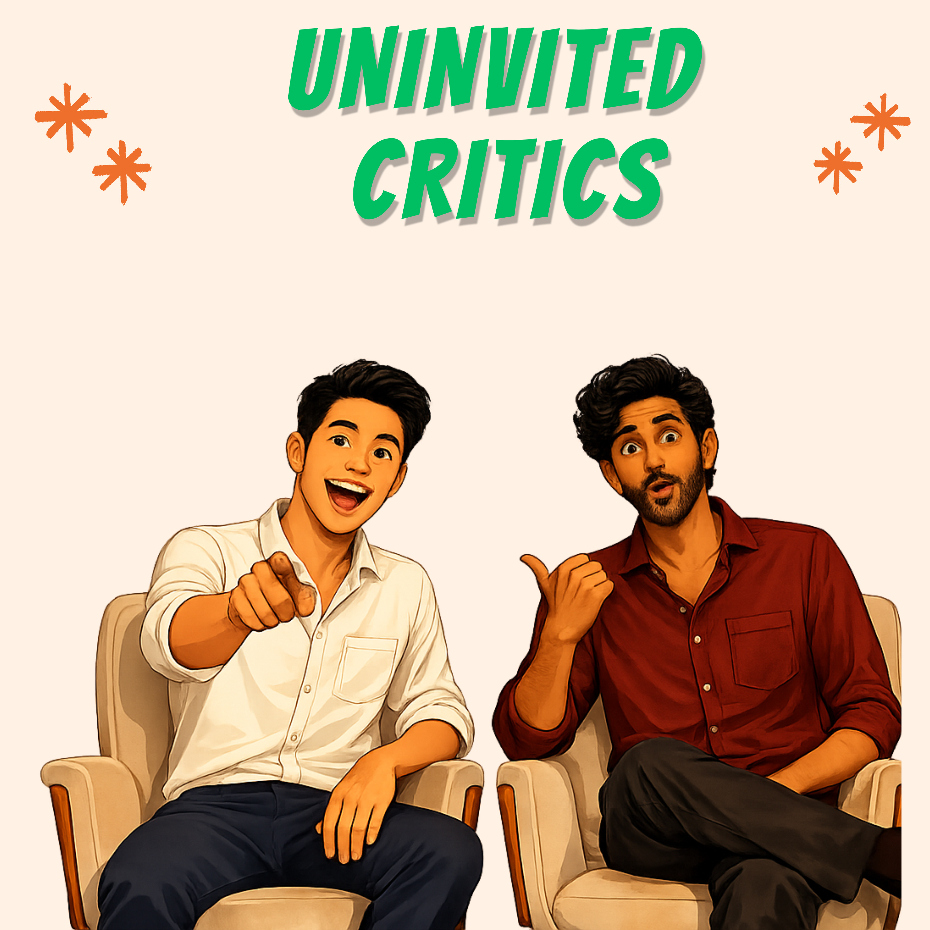 Uninvited Critics podcast artwork
