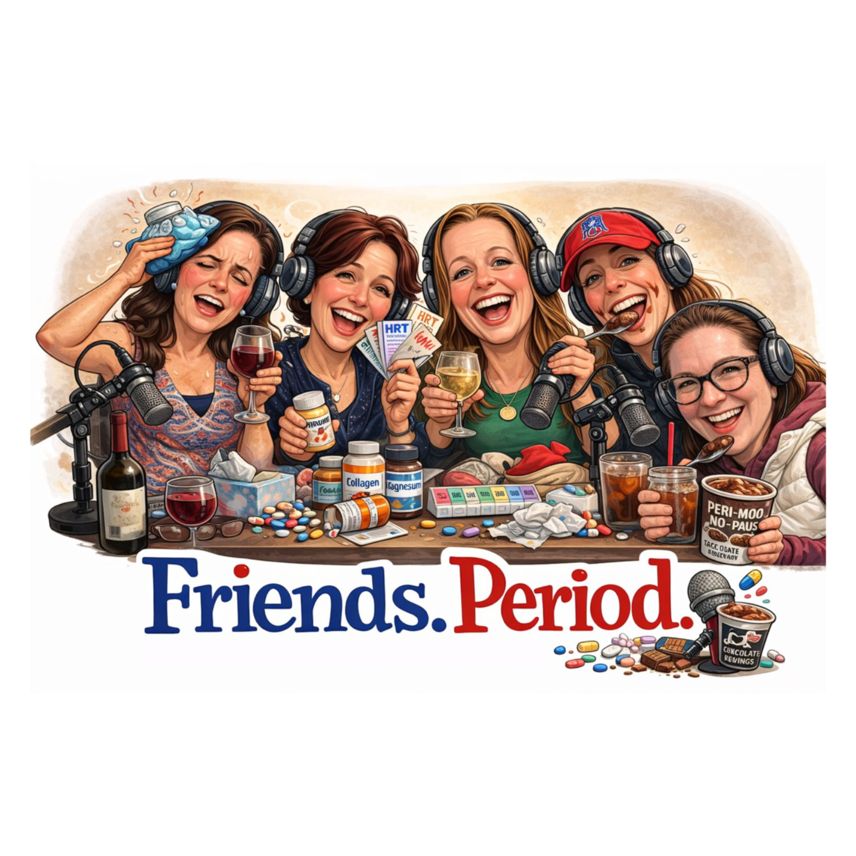 Friends. Period.