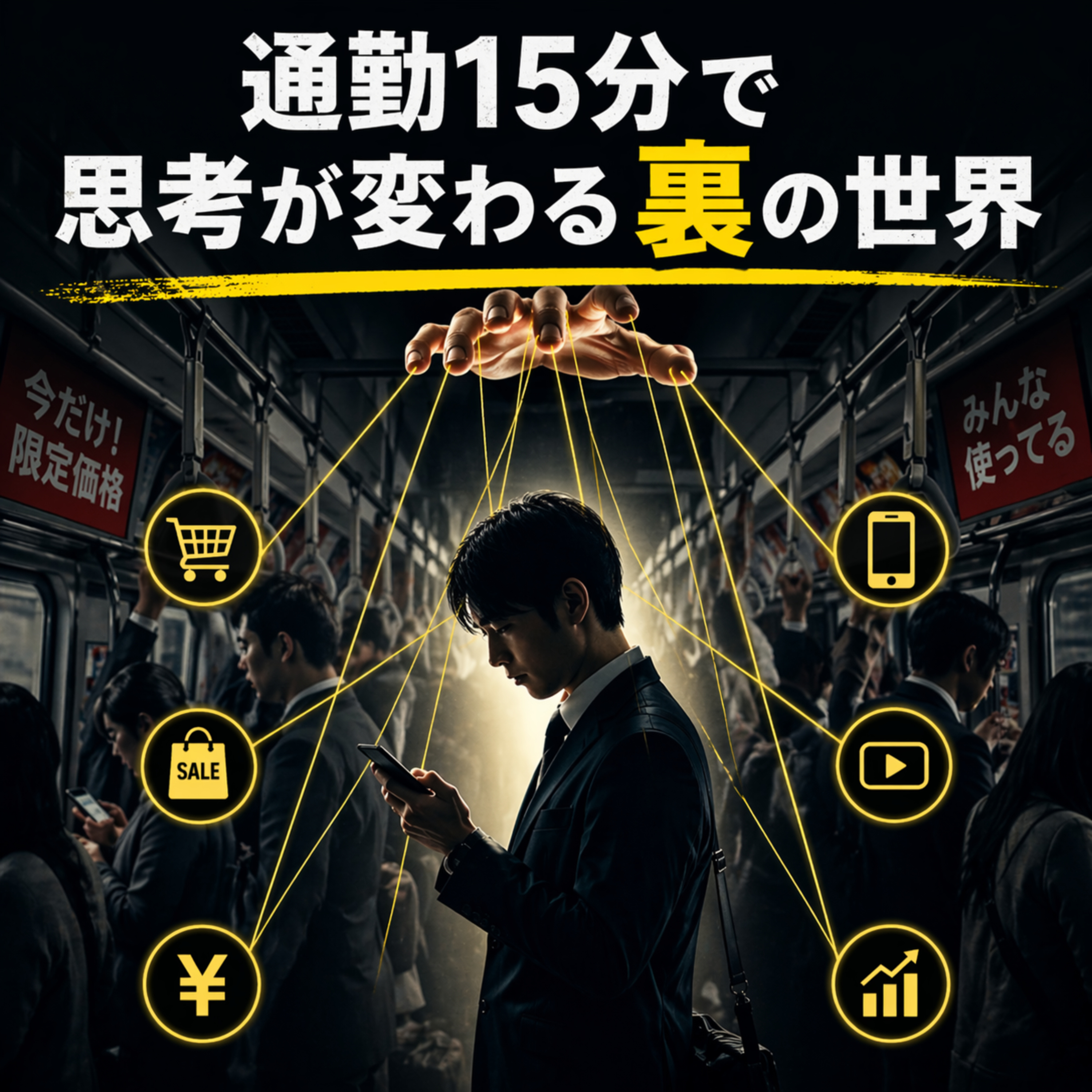 「通勤15分で思考が変わる裏の世界」