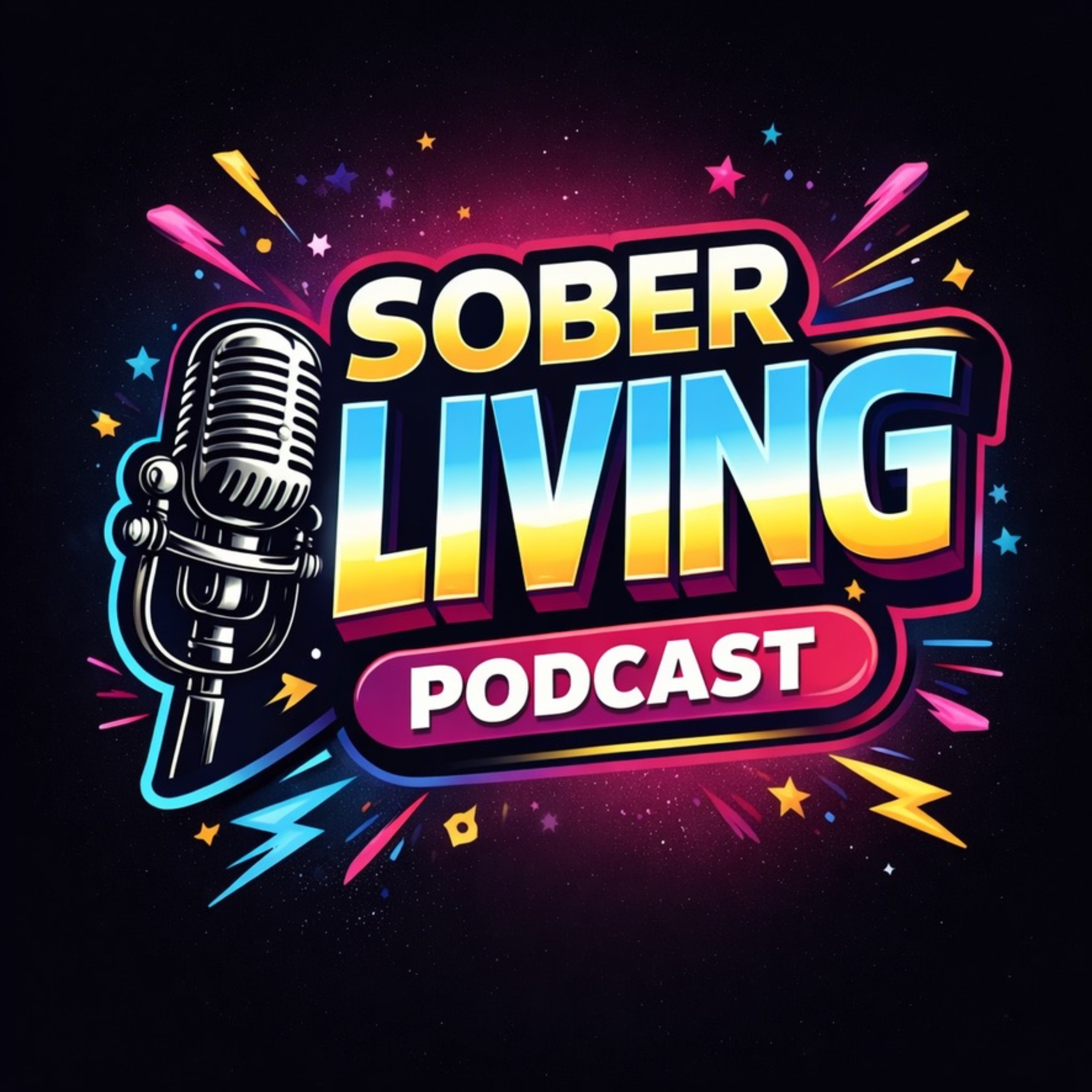 The Sober Living Podcast podcast artwork