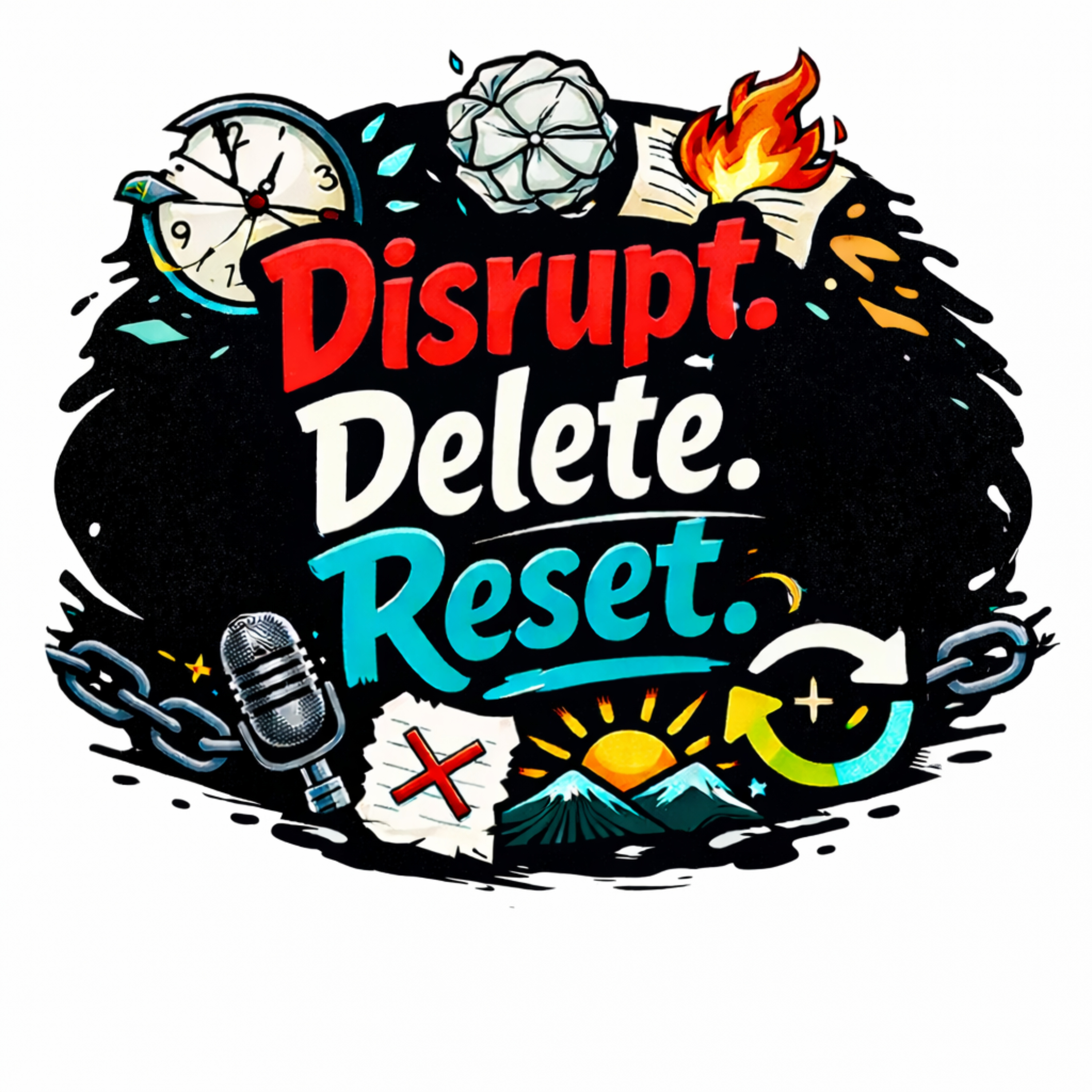 Disrupt. Delete. Reset.