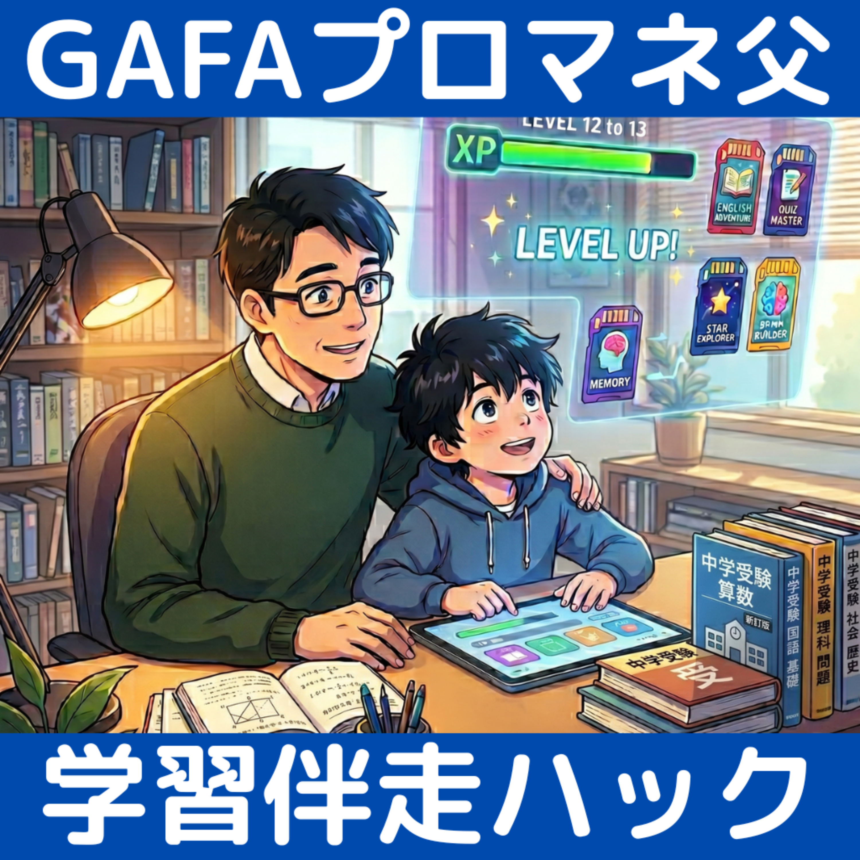 息子達と中学受験に奮闘中 - AIと脳科学で学習伴走をハック by 元Amazon AIプロマネ