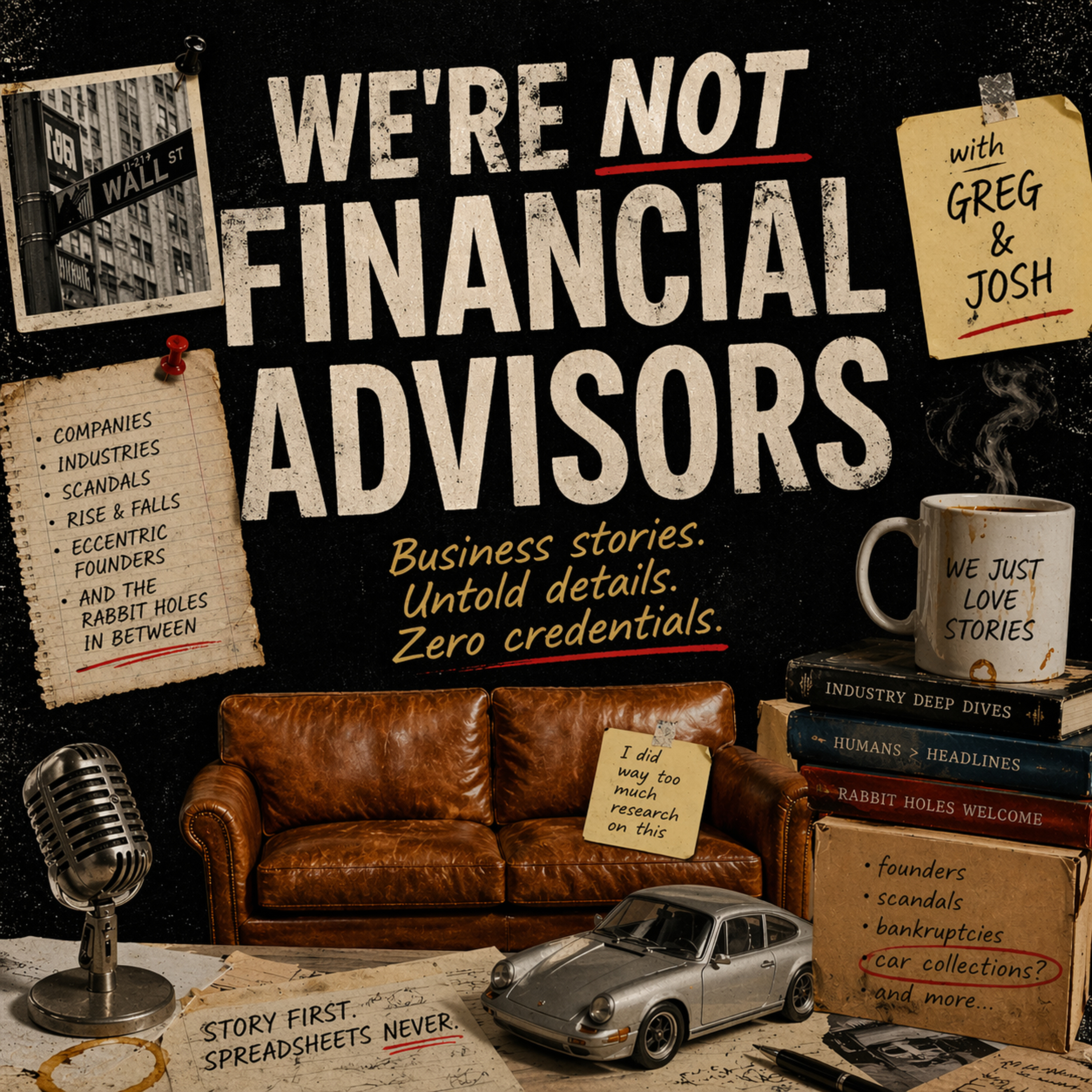 We're not financial advisors