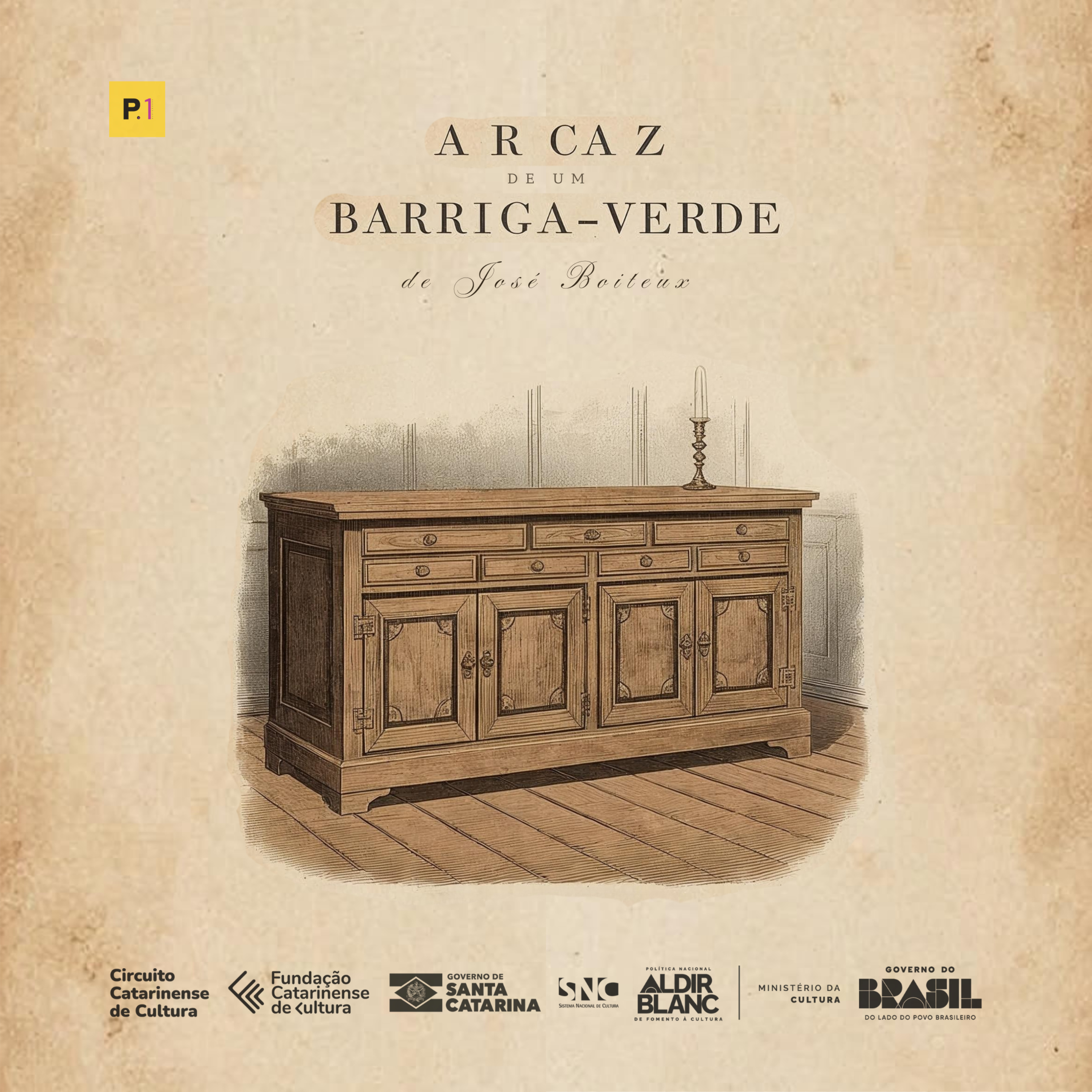 Arcaz de Um Barriga-Verde de José Boiteux (Audiolivro)