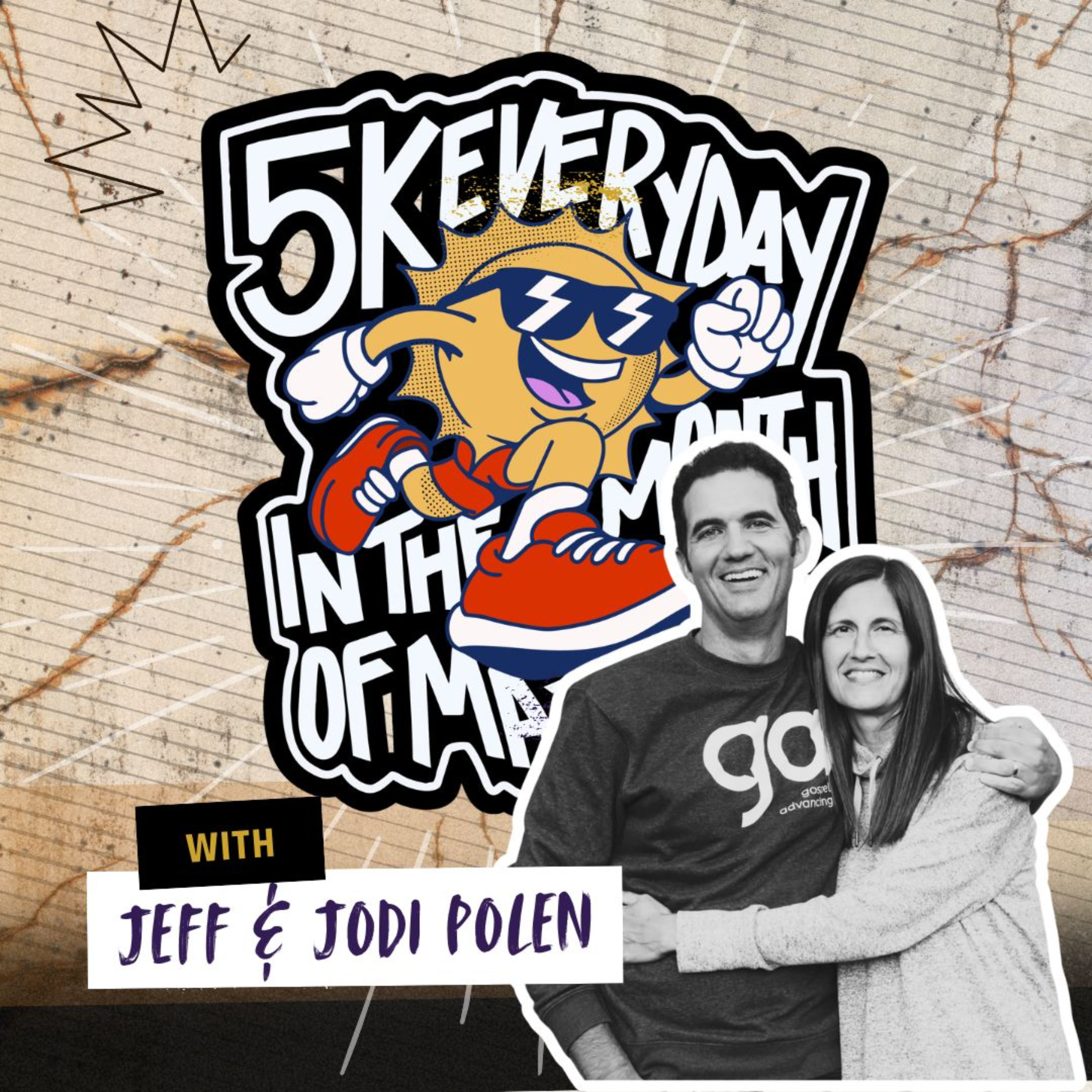 5k Every Day in the Month of May (with Jeff and Jodi Polen)