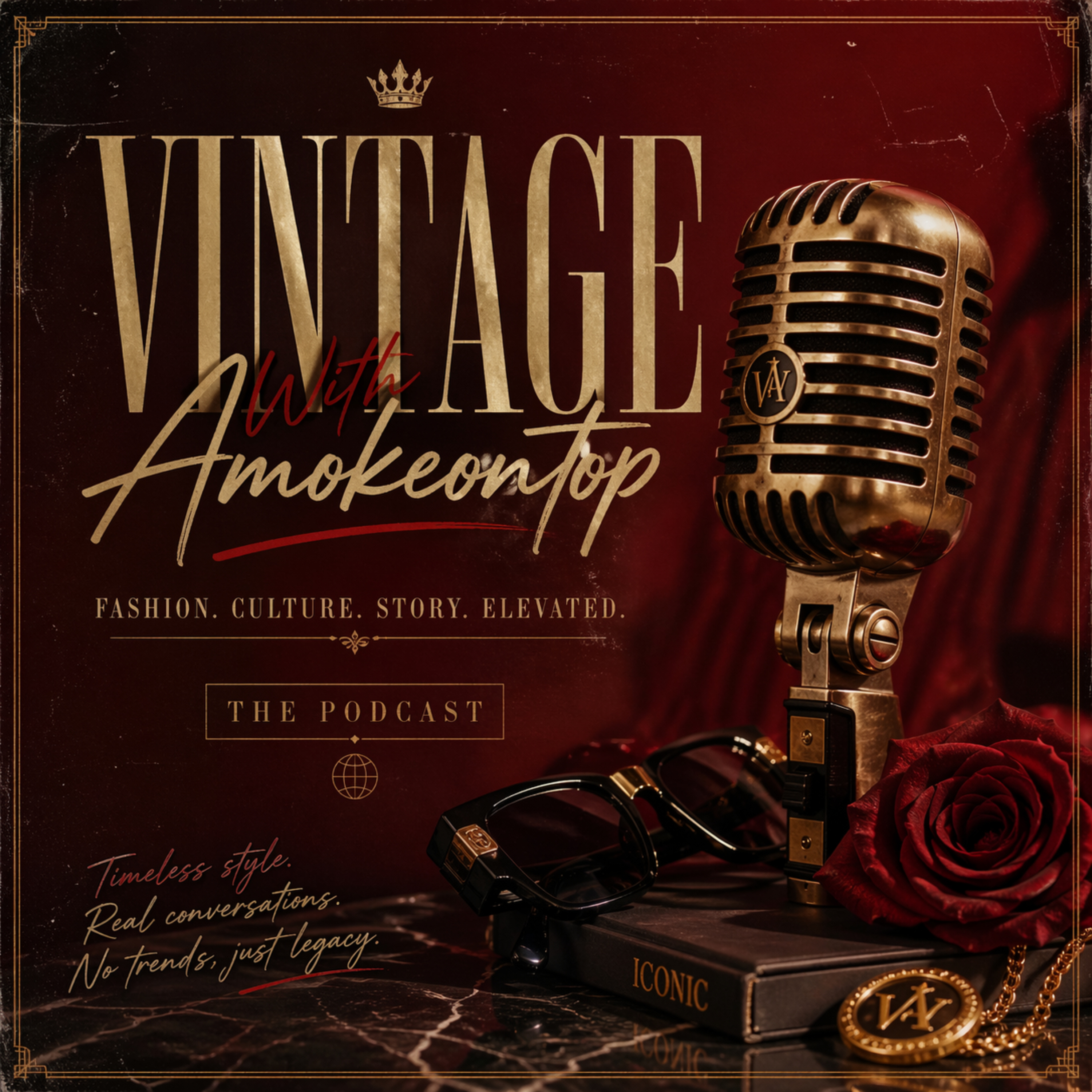 Vintage with Amokeontop