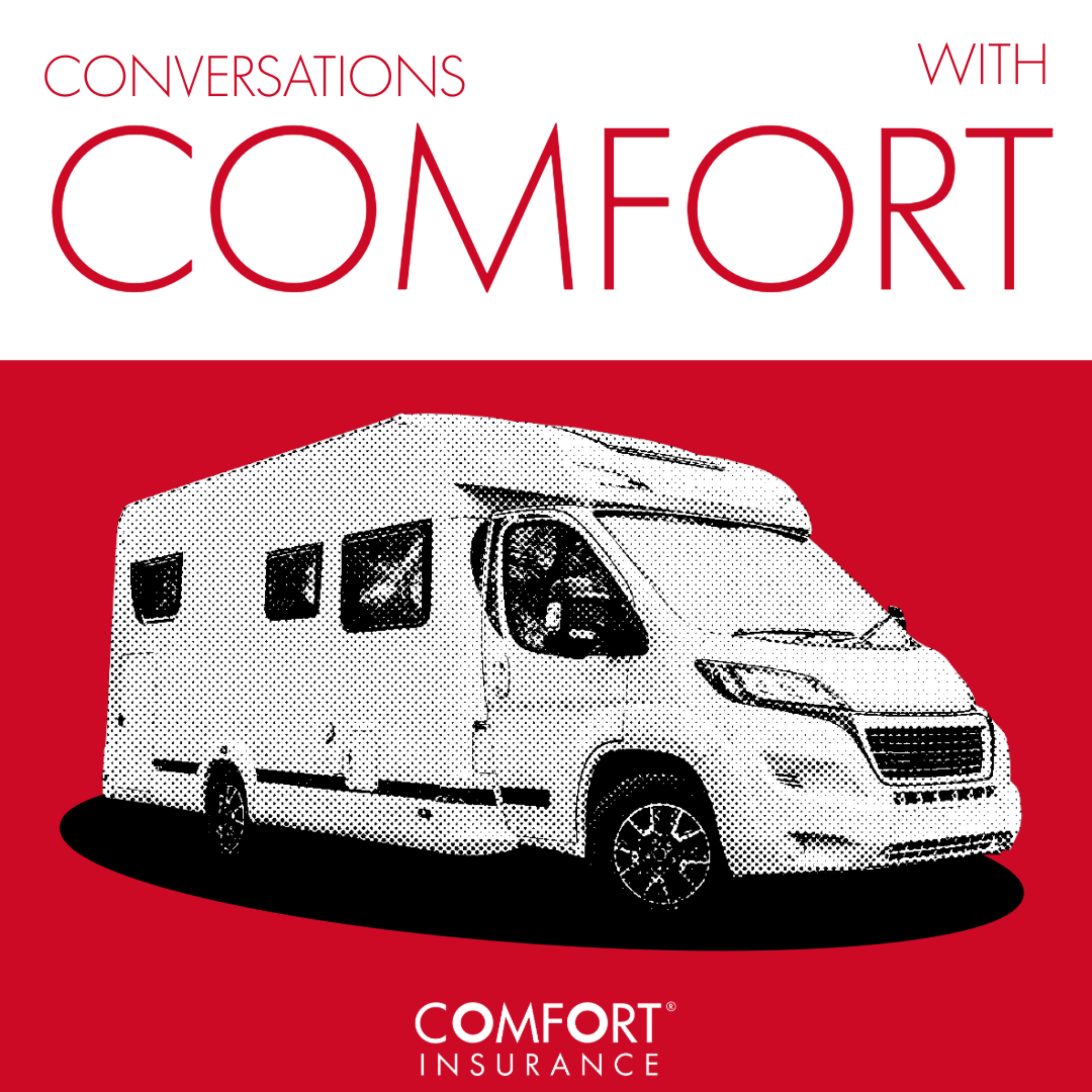 Logo of the podcast Conversations with Comfort Podcast Conversations with Comfort