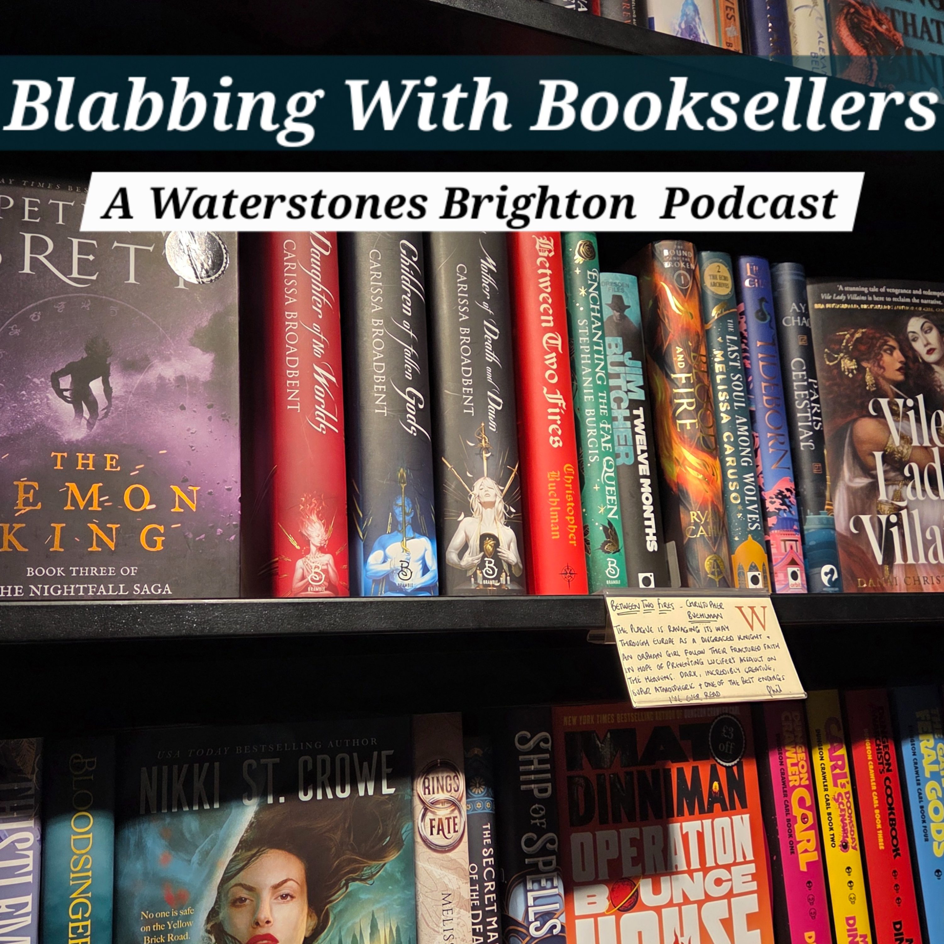 Blabbing with Booksellers - a Waterstones Brighton Podcast.
