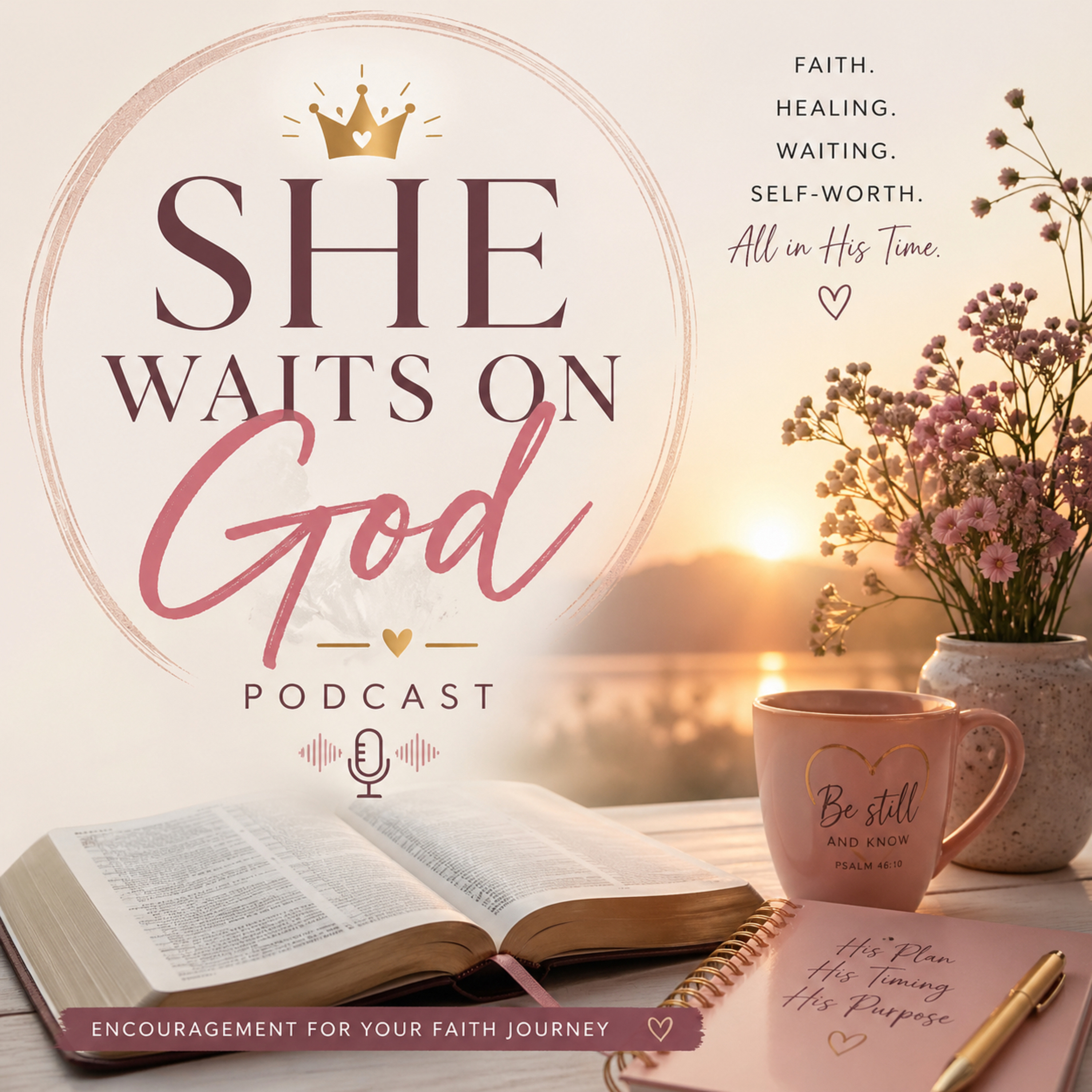 She waits on God