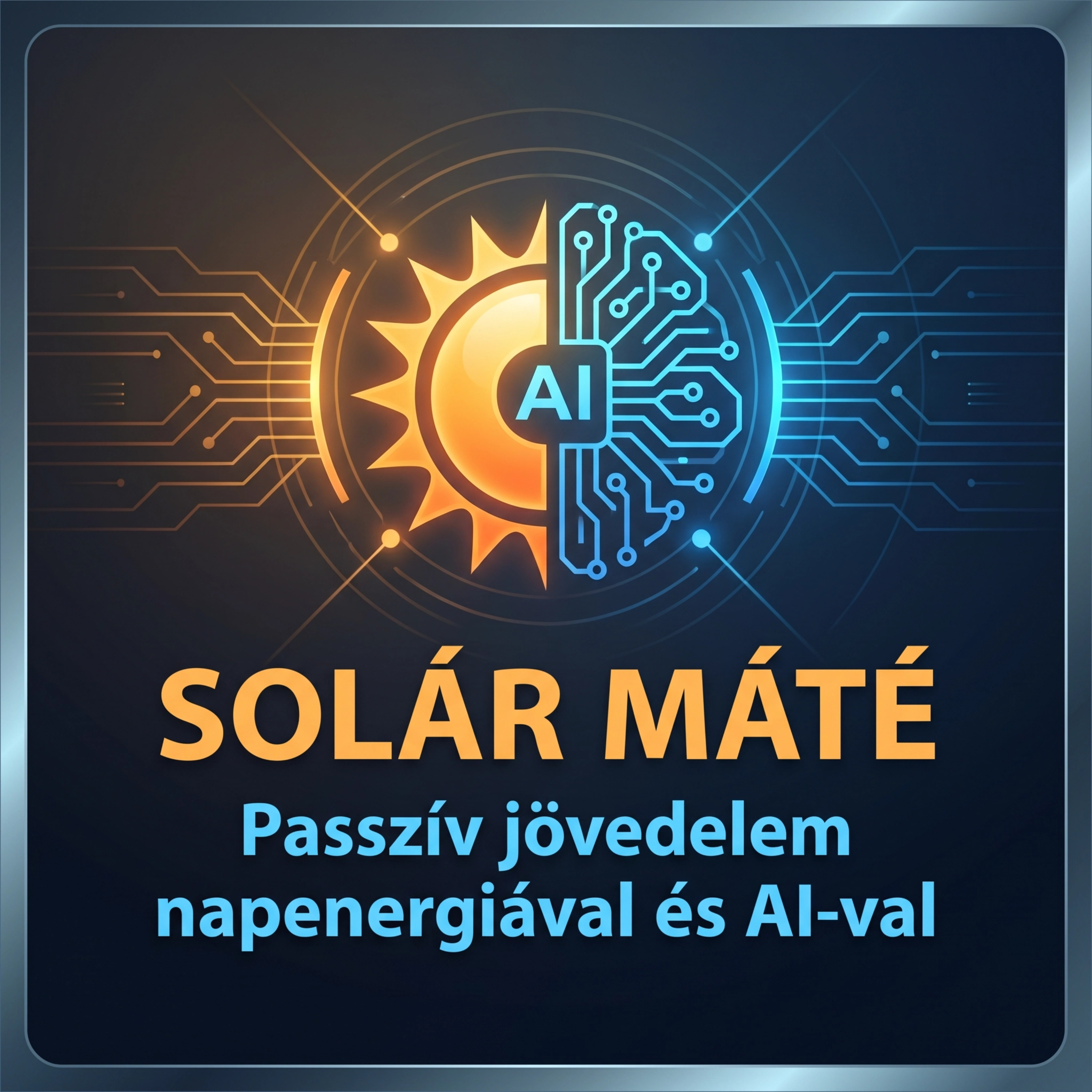 Passzív jövedelem napenergiával és AI-val