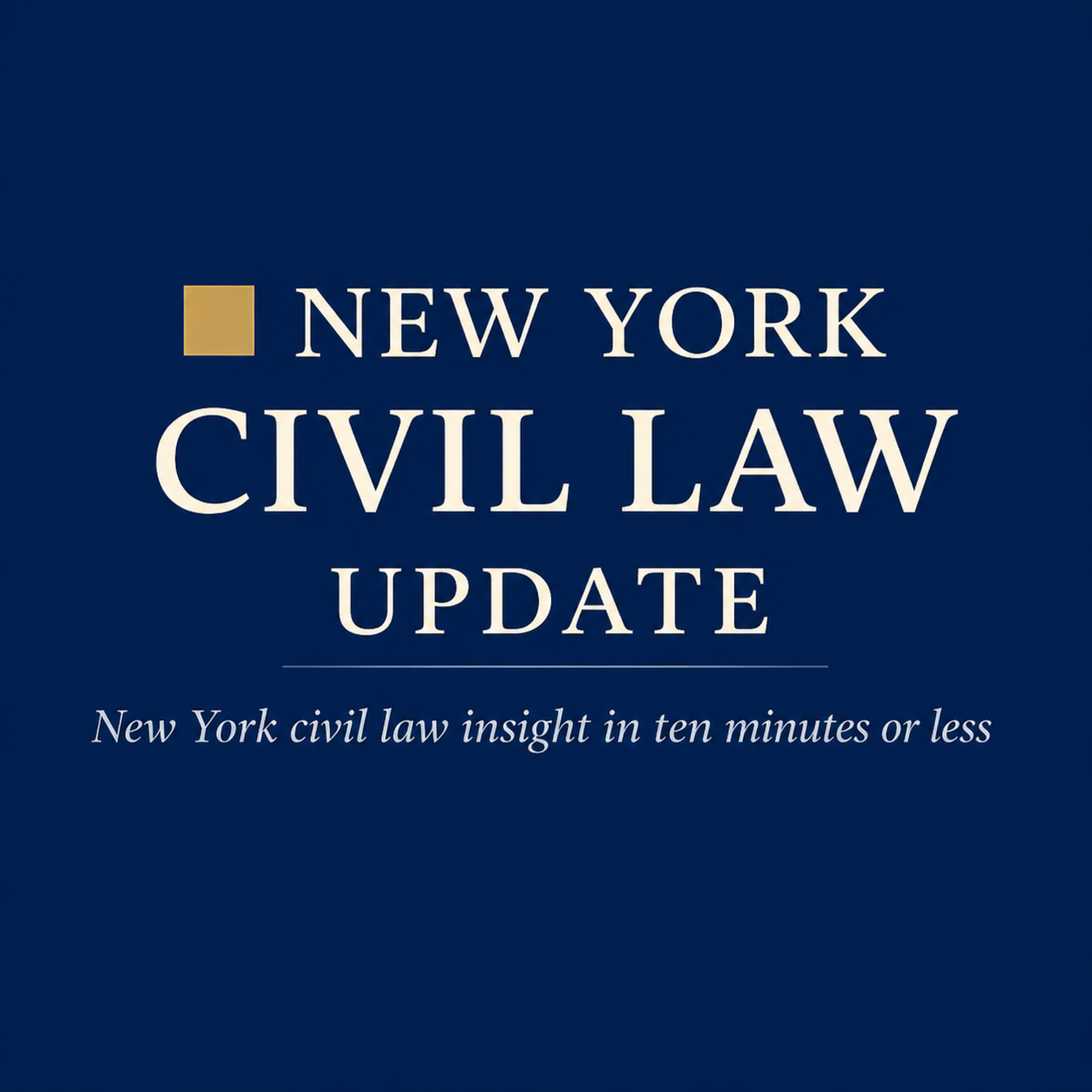 New York Civil Law