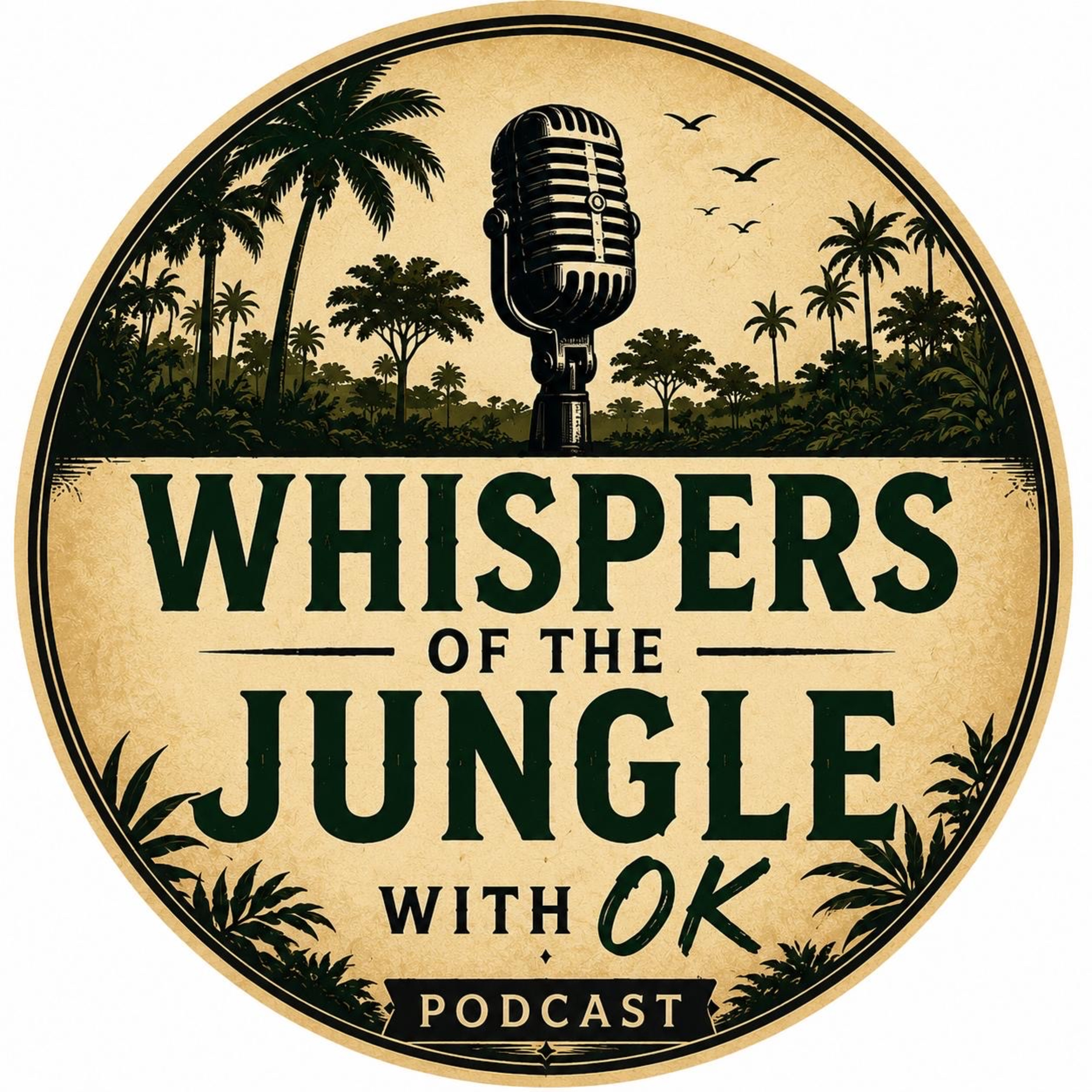 Whispers of the Jungle with OK podcast artwork