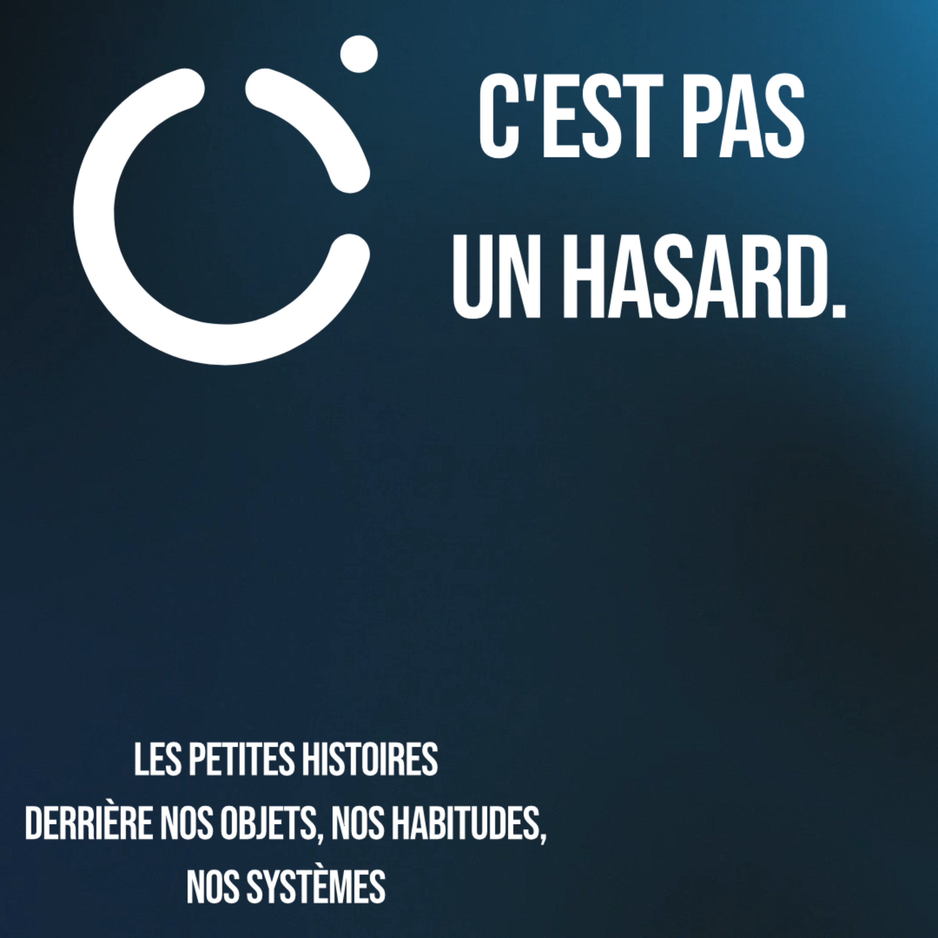 C'est pas un hasard podcast artwork