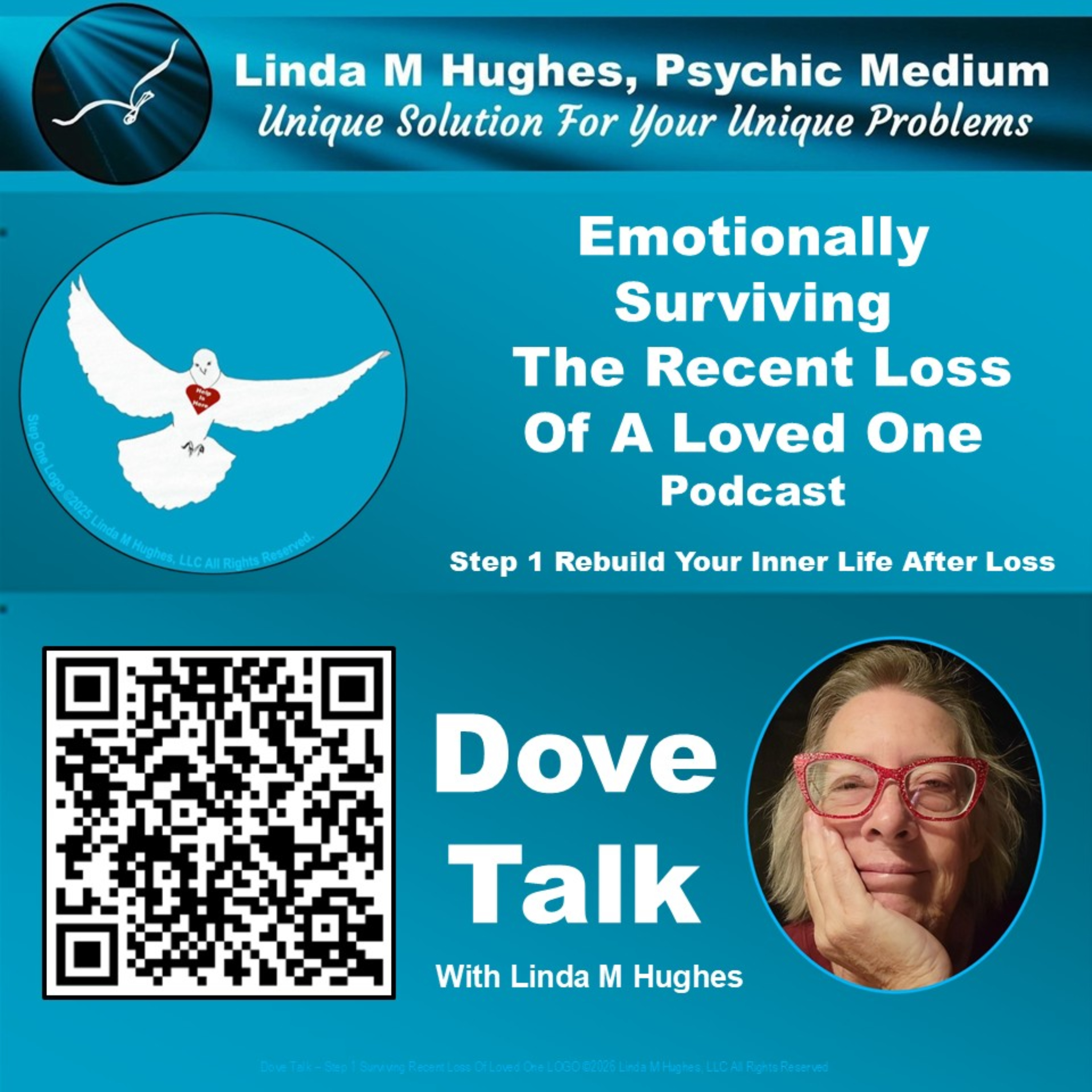 Dove Talk - Step 1 - Emotionally Surviving Recent Loss Of A Loved One podcast artwork