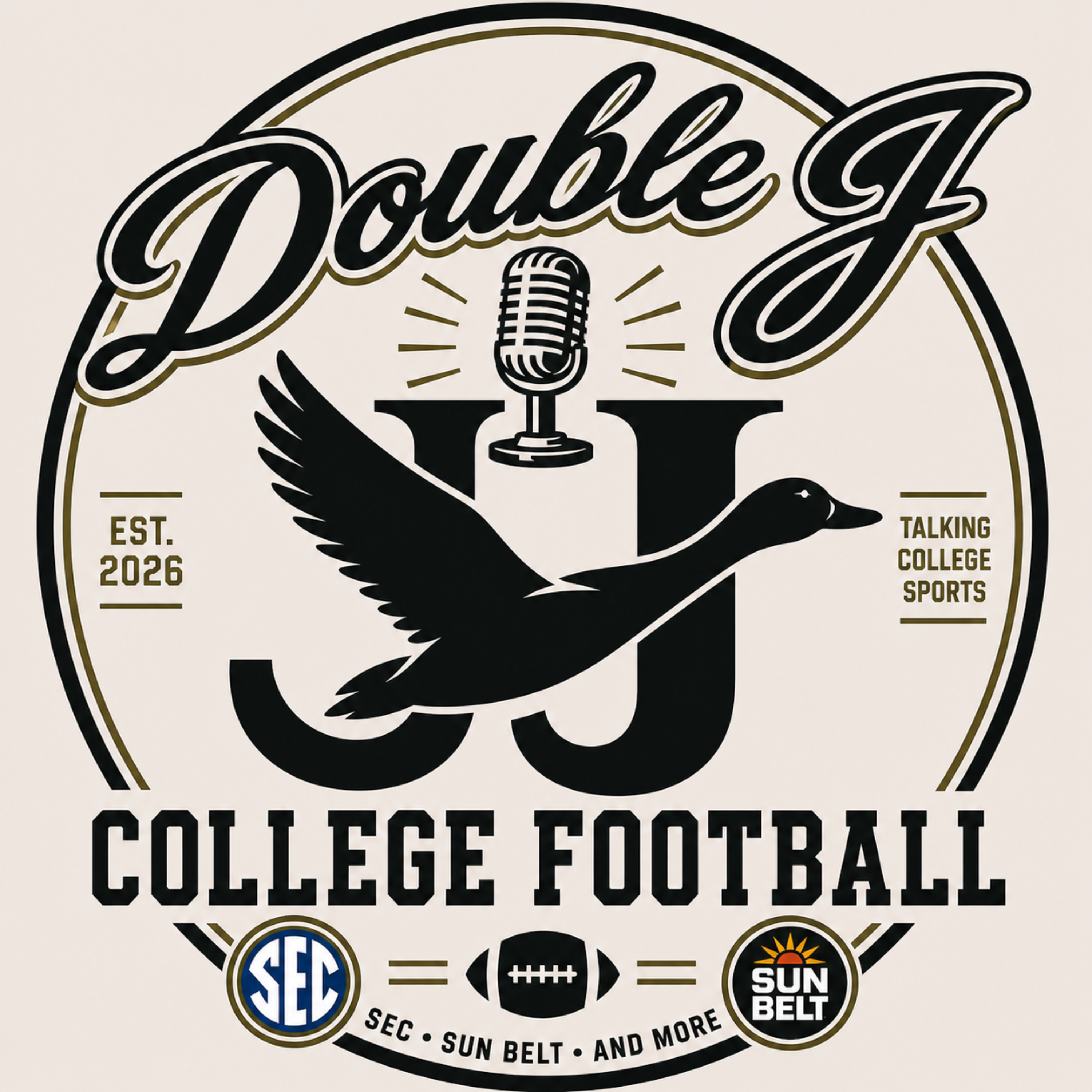 Double J college football podcast artwork