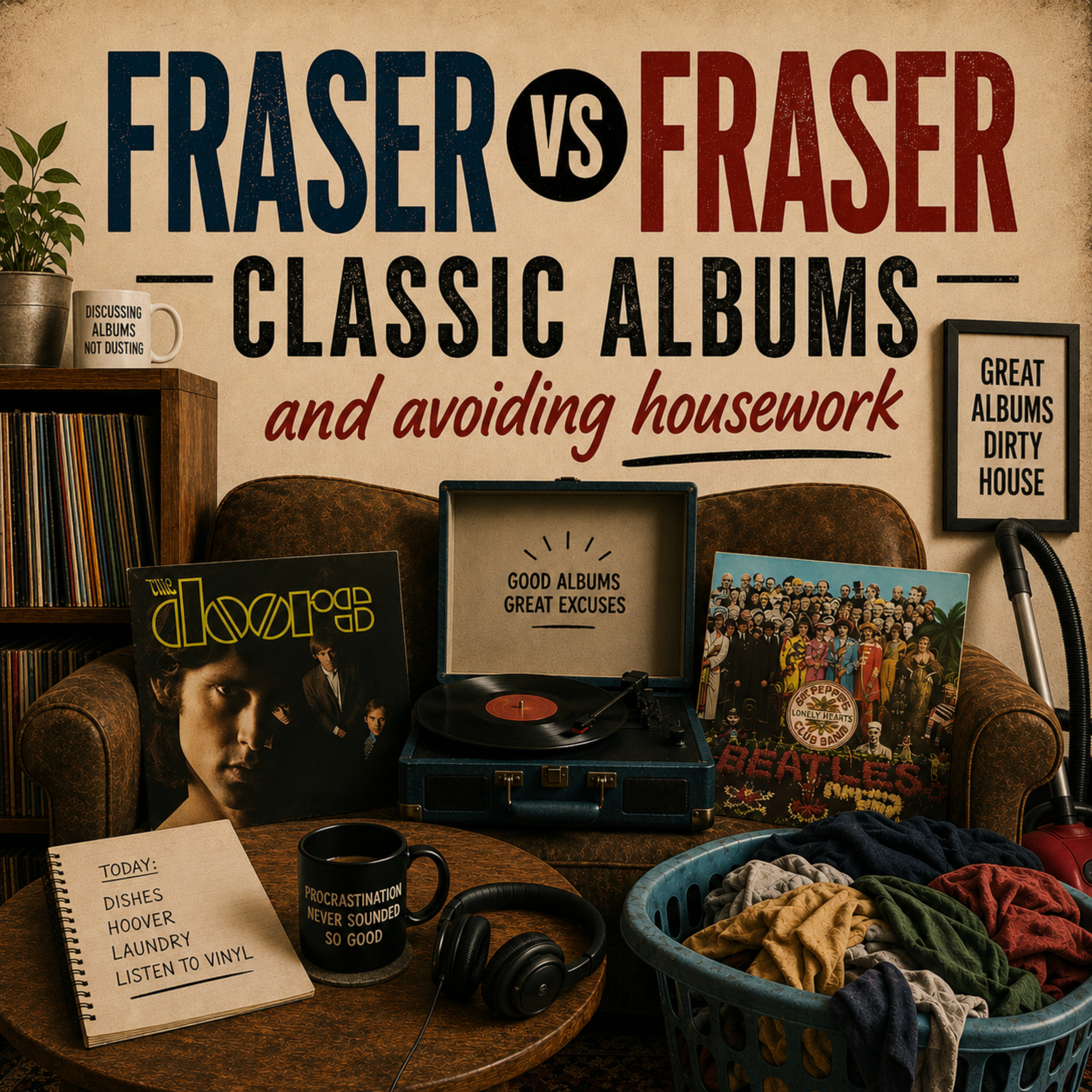 Fraser Vs Fraser classic albums and avoiding housework