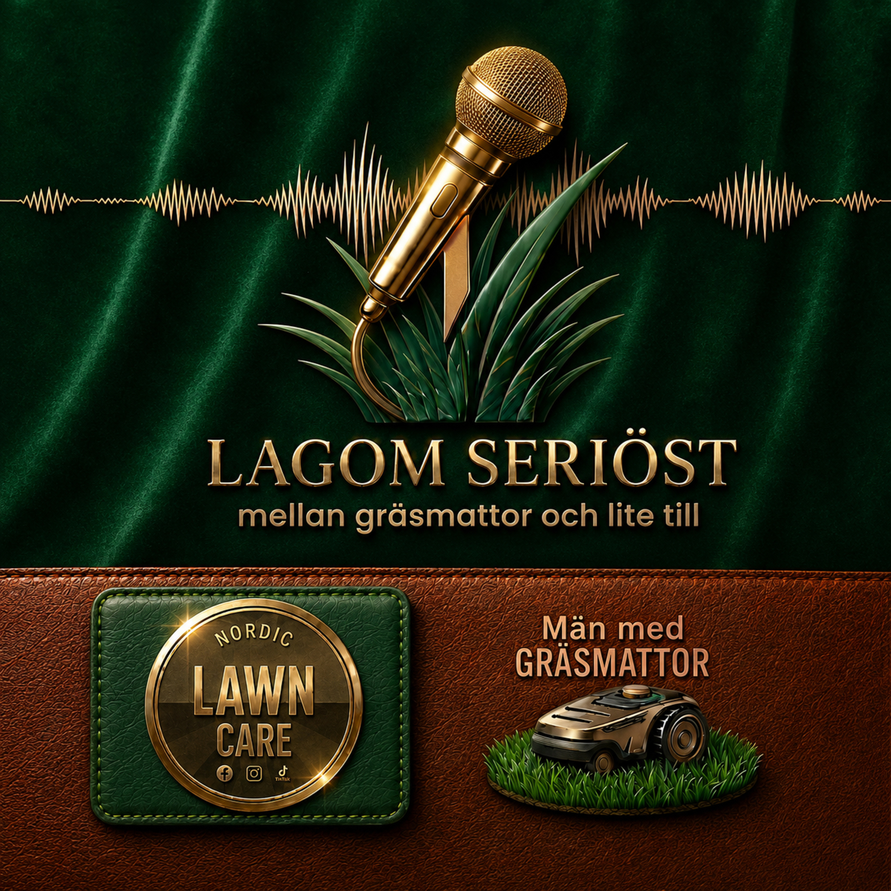 Lagom seriöst - mellan gräsmattor och lite till