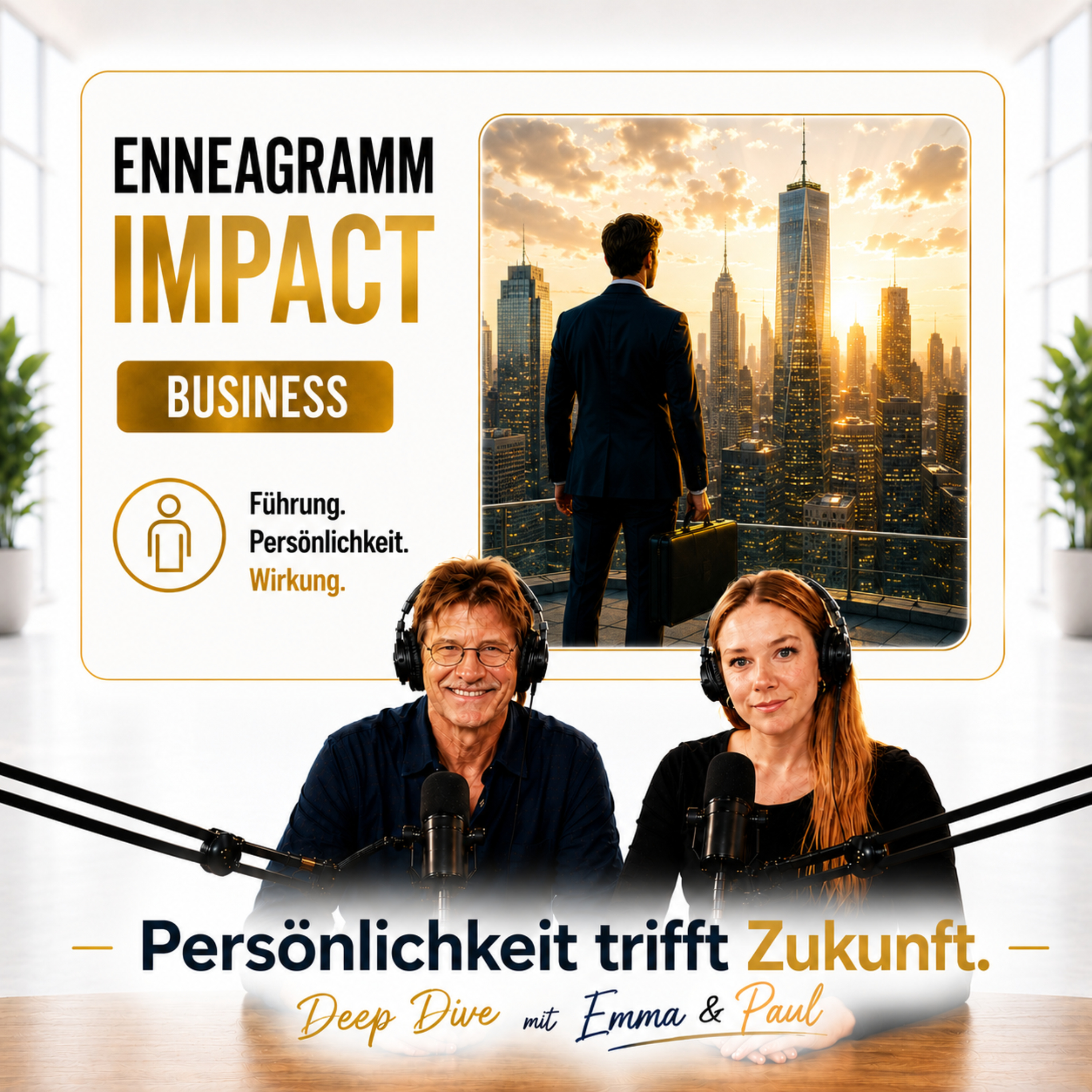 Enneagramm-Impact Business Deep Dive mit Emma und Paul. podcast artwork