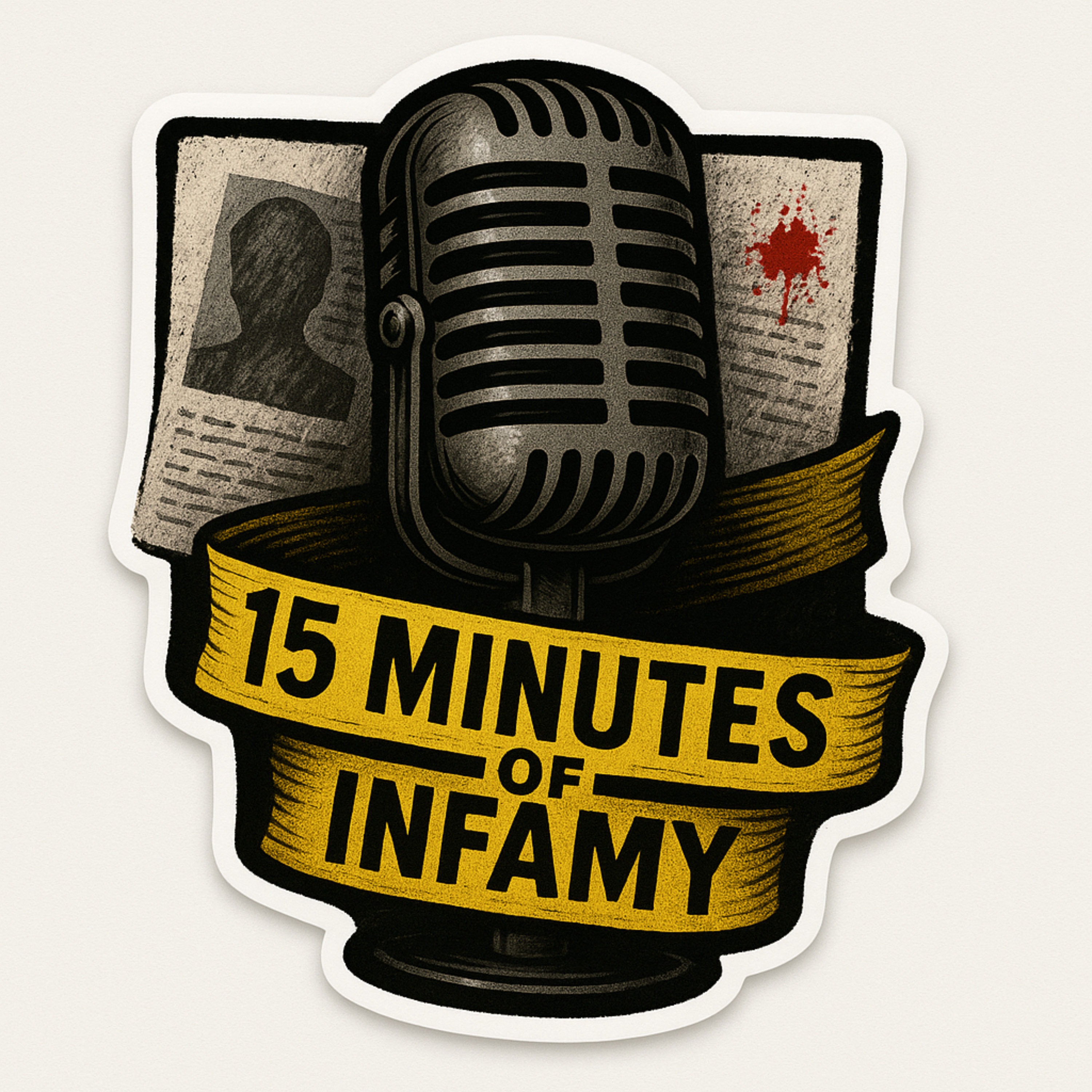 15 Minutes of Infamy podcast artwork