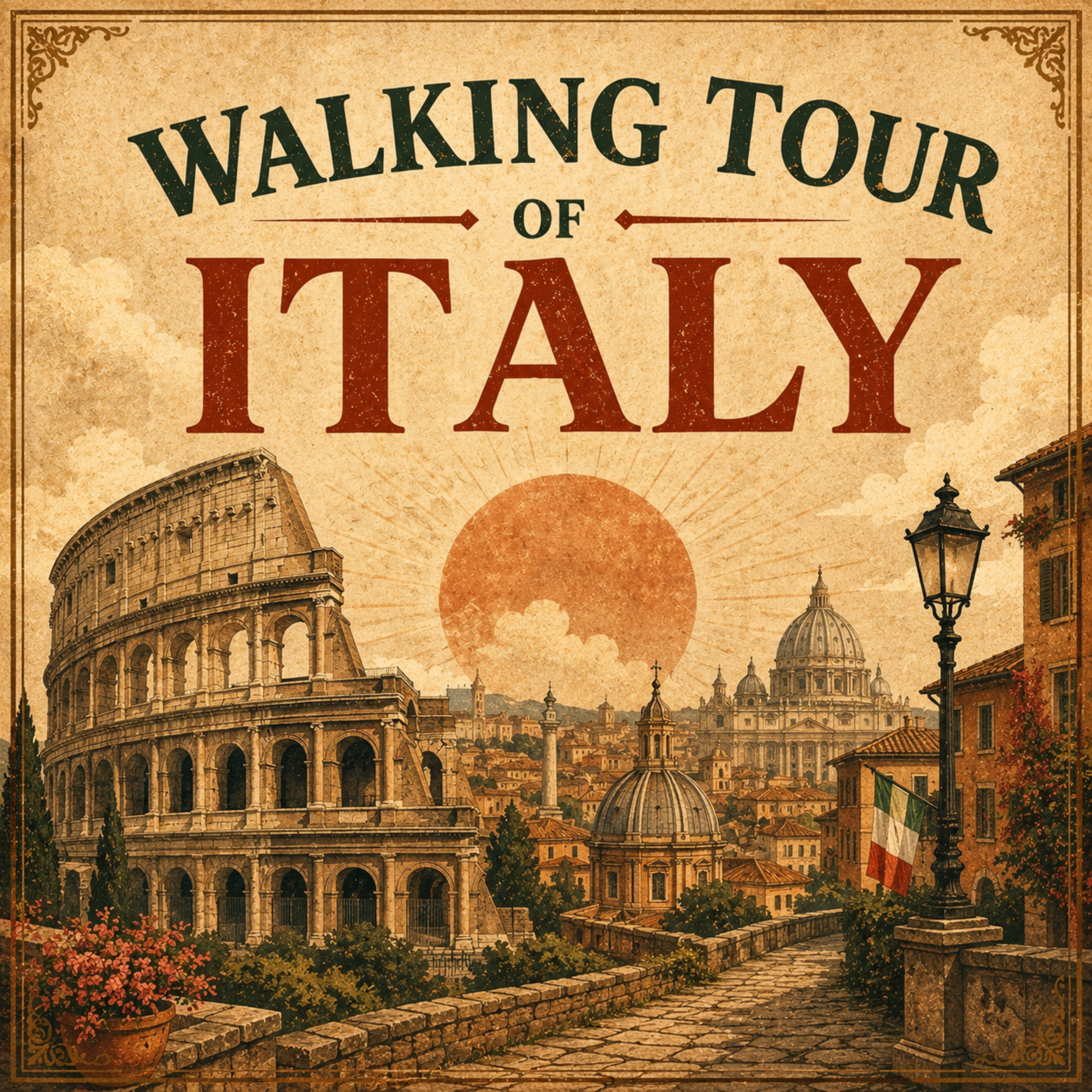 Walking Tour of Italy