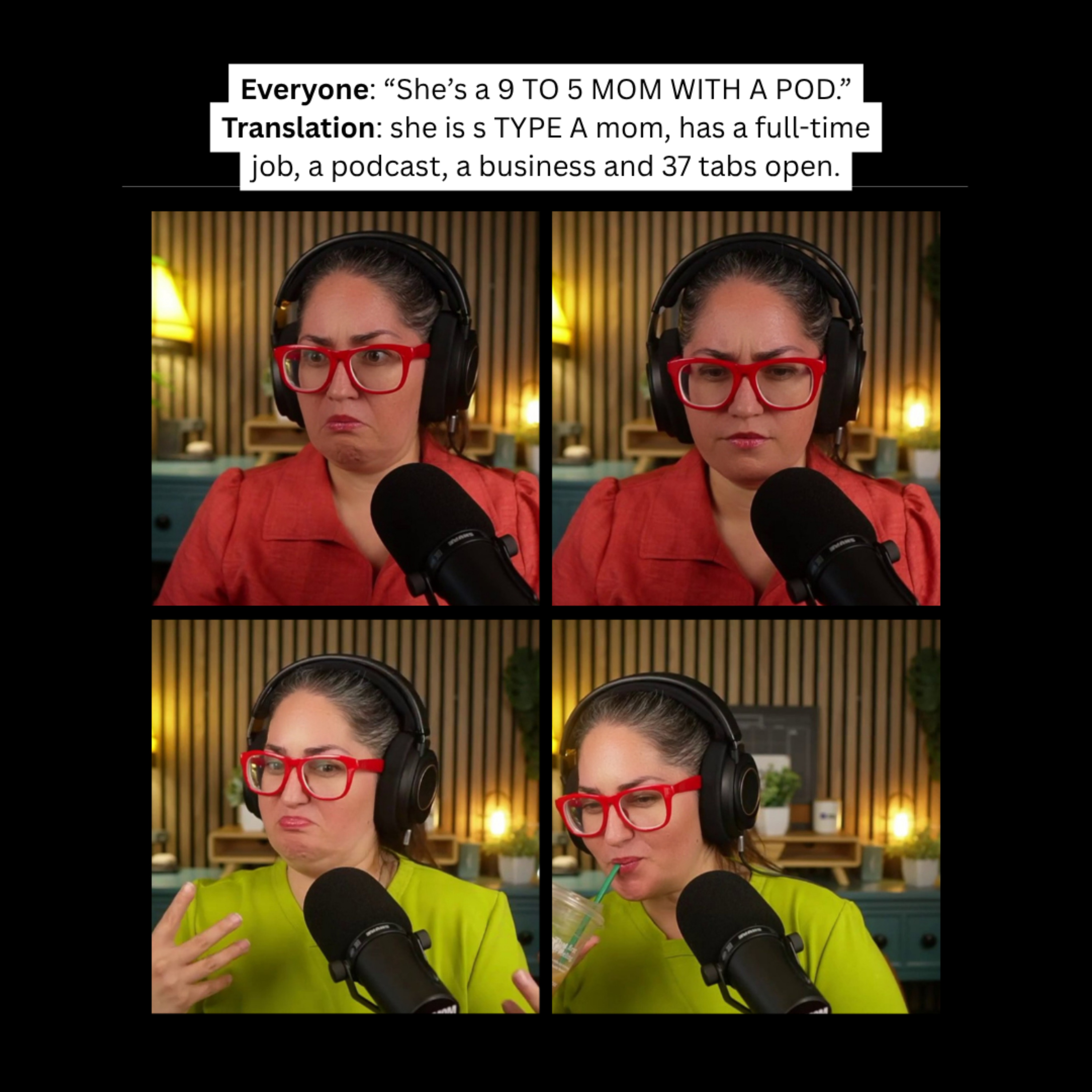 9 TO 5 MOM WITH A POD