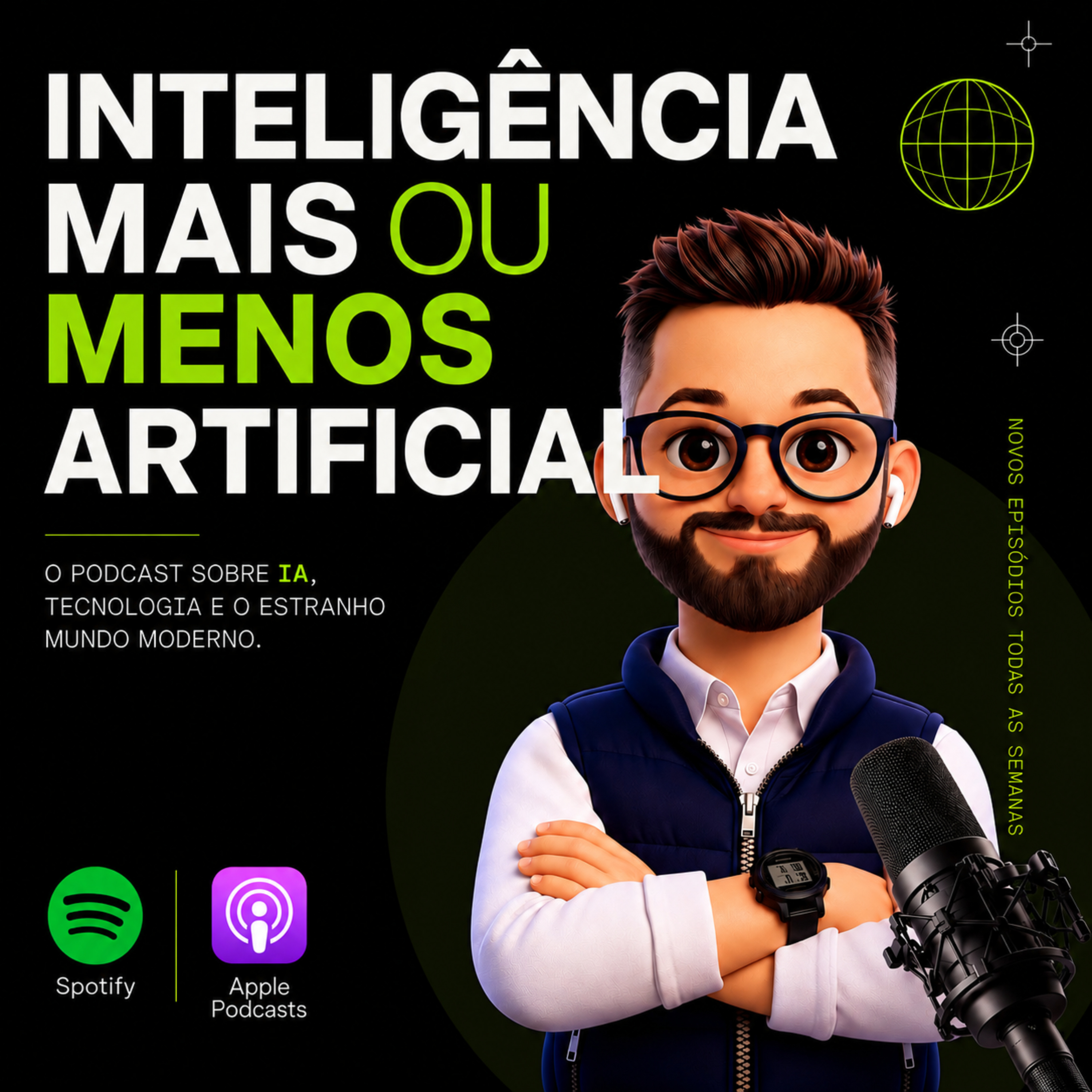 Inteligência Mais ou Menos Artificial podcast artwork