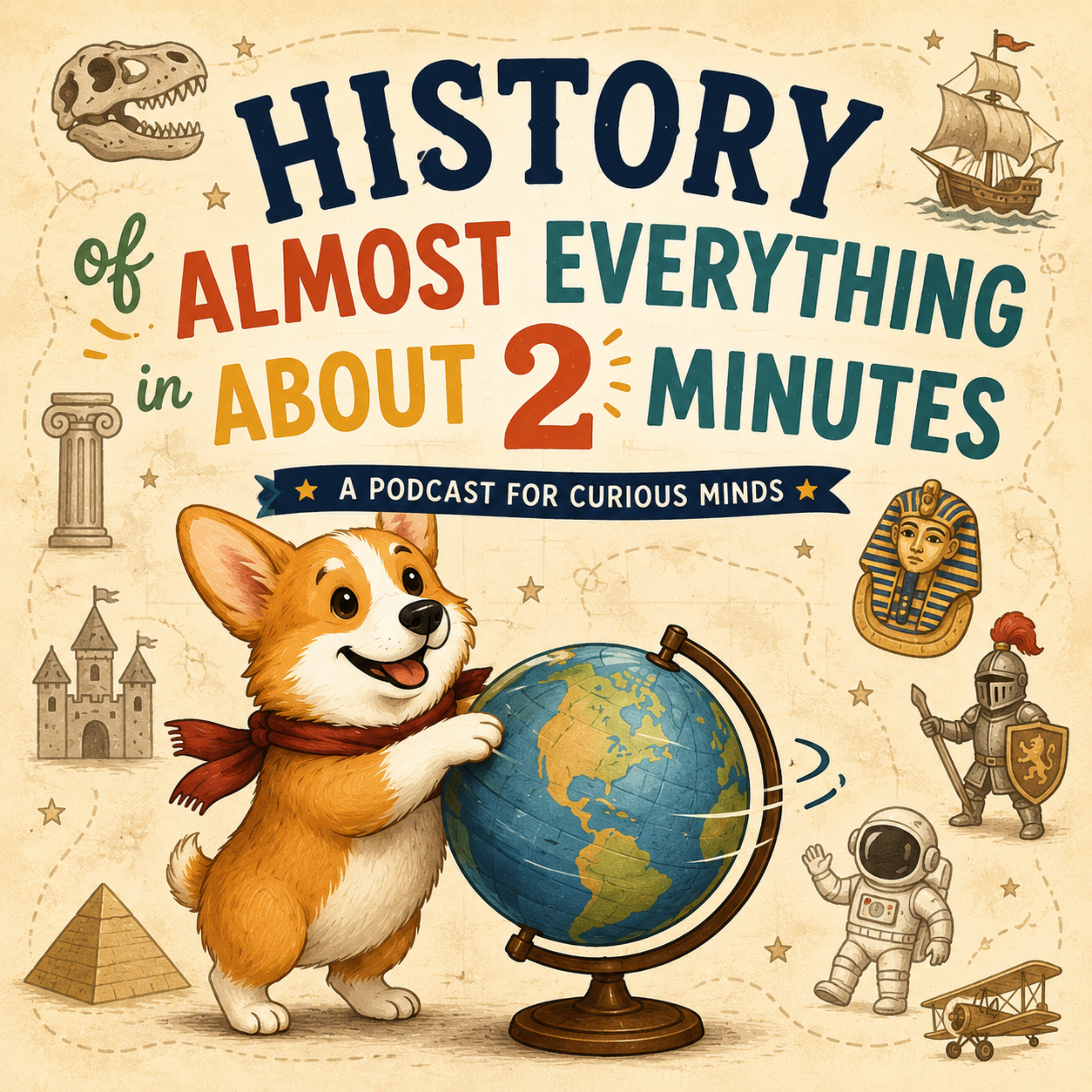 The History of Almost Everything in About 2 Minutes
