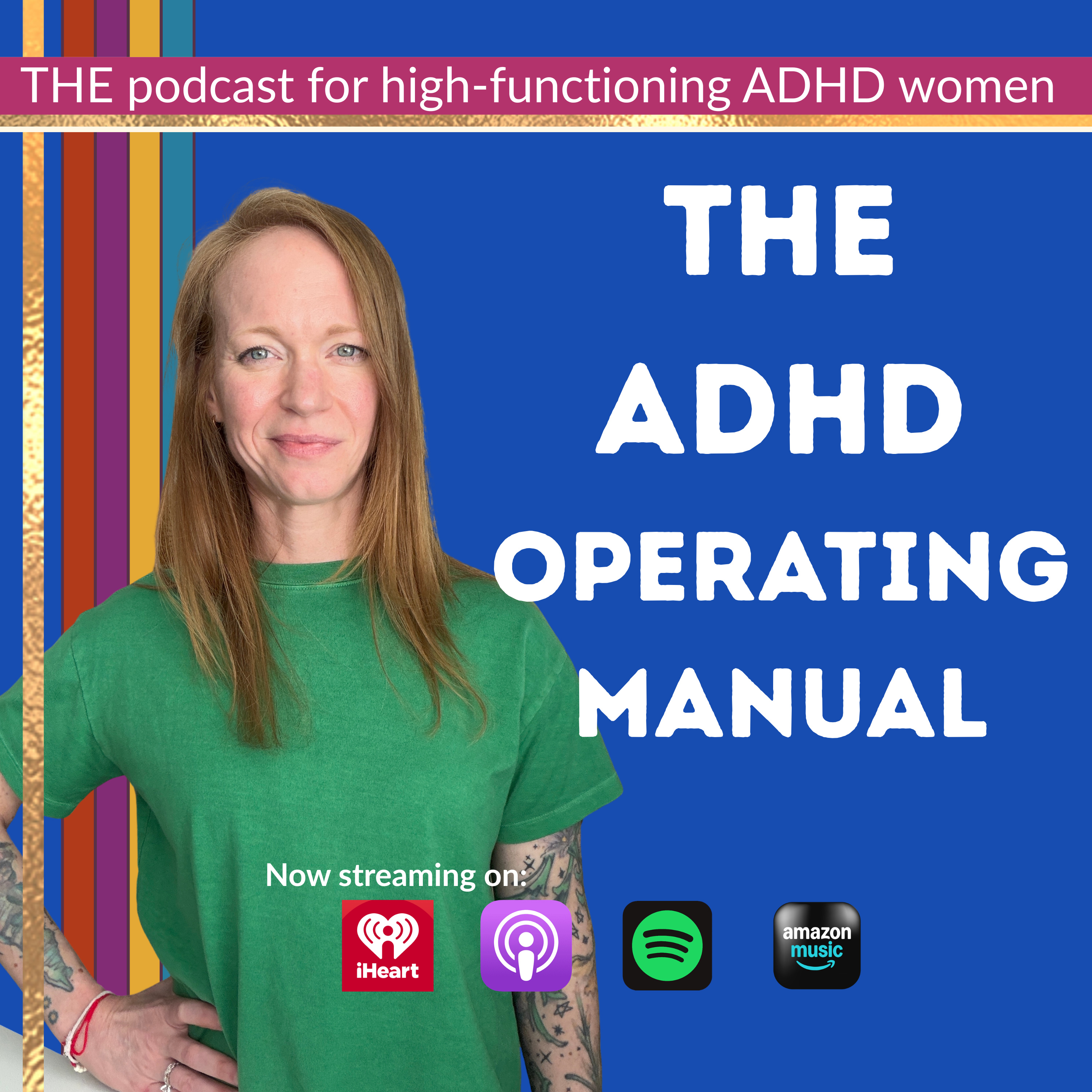 The ADHD Operating Manual podcast artwork