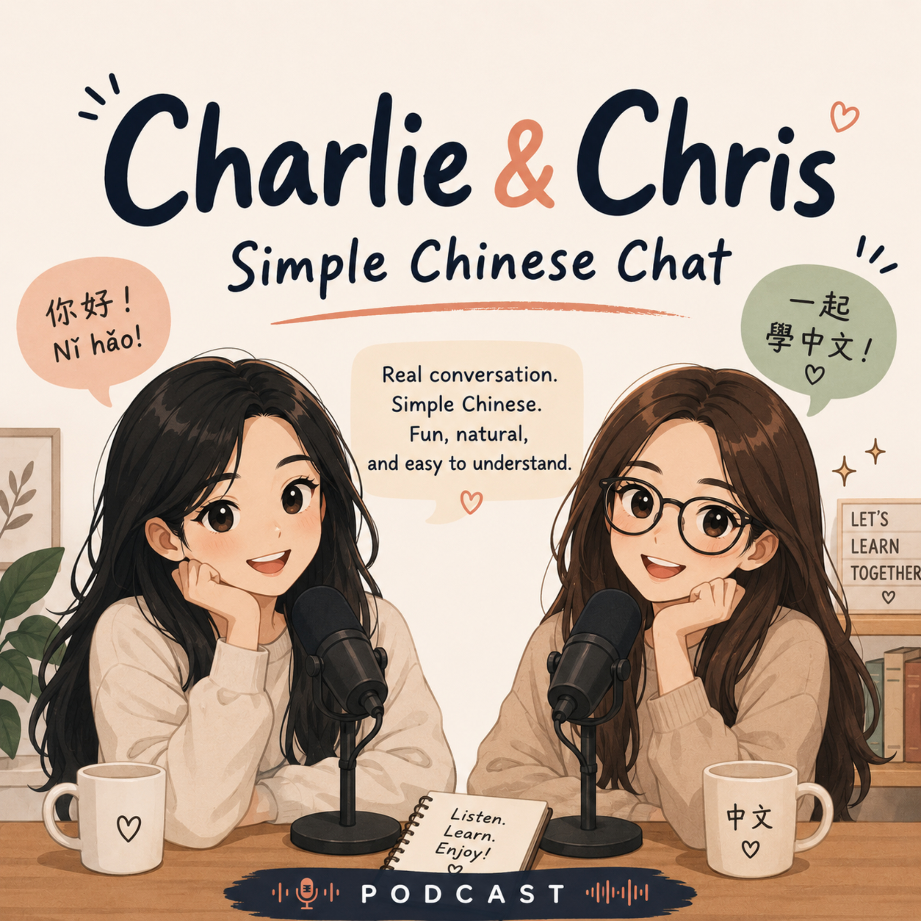 Charlie & Chris Simple Chinese Chat