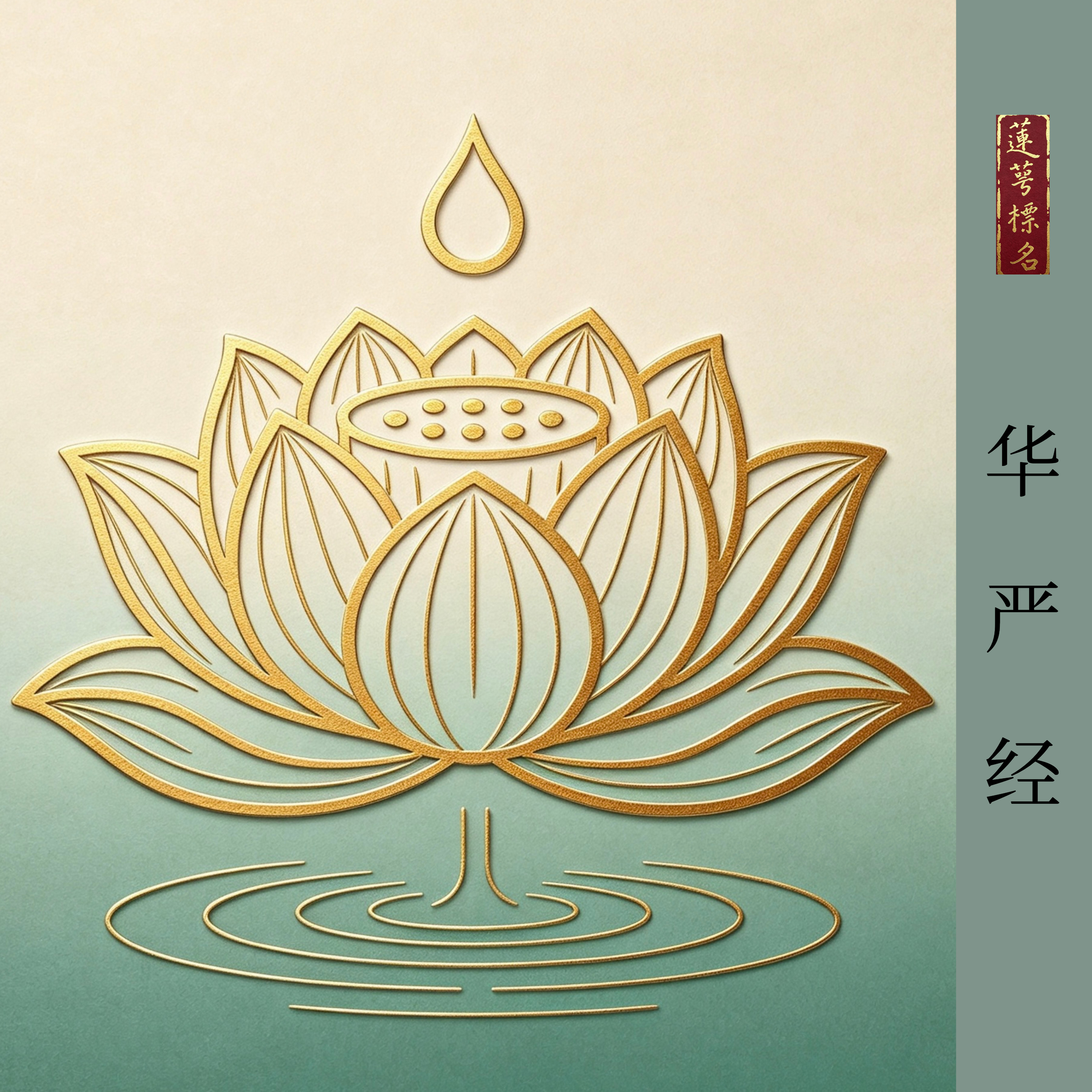《华严经》|源恒法师恭诵|莲萼标名