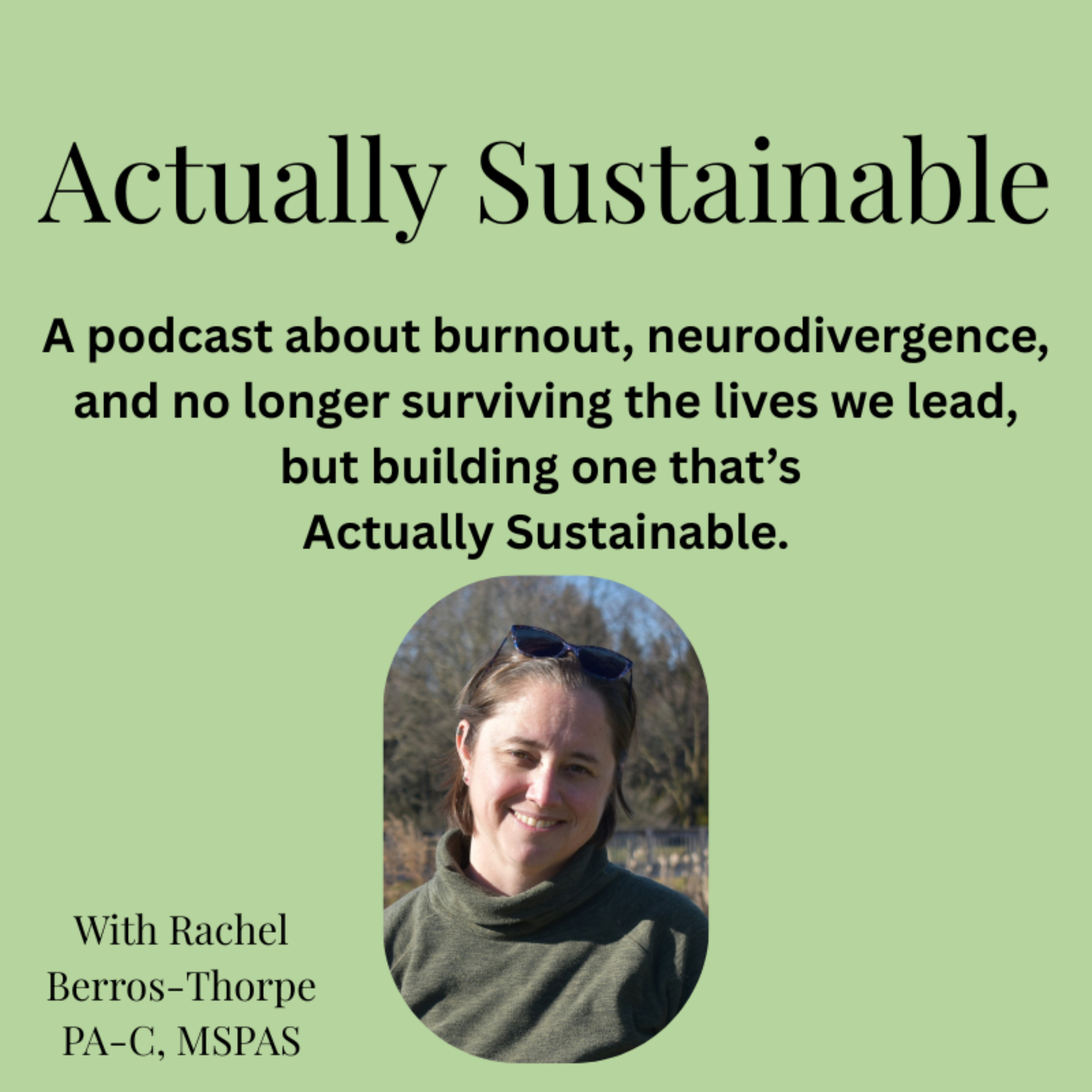 Actually Sustainable podcast artwork