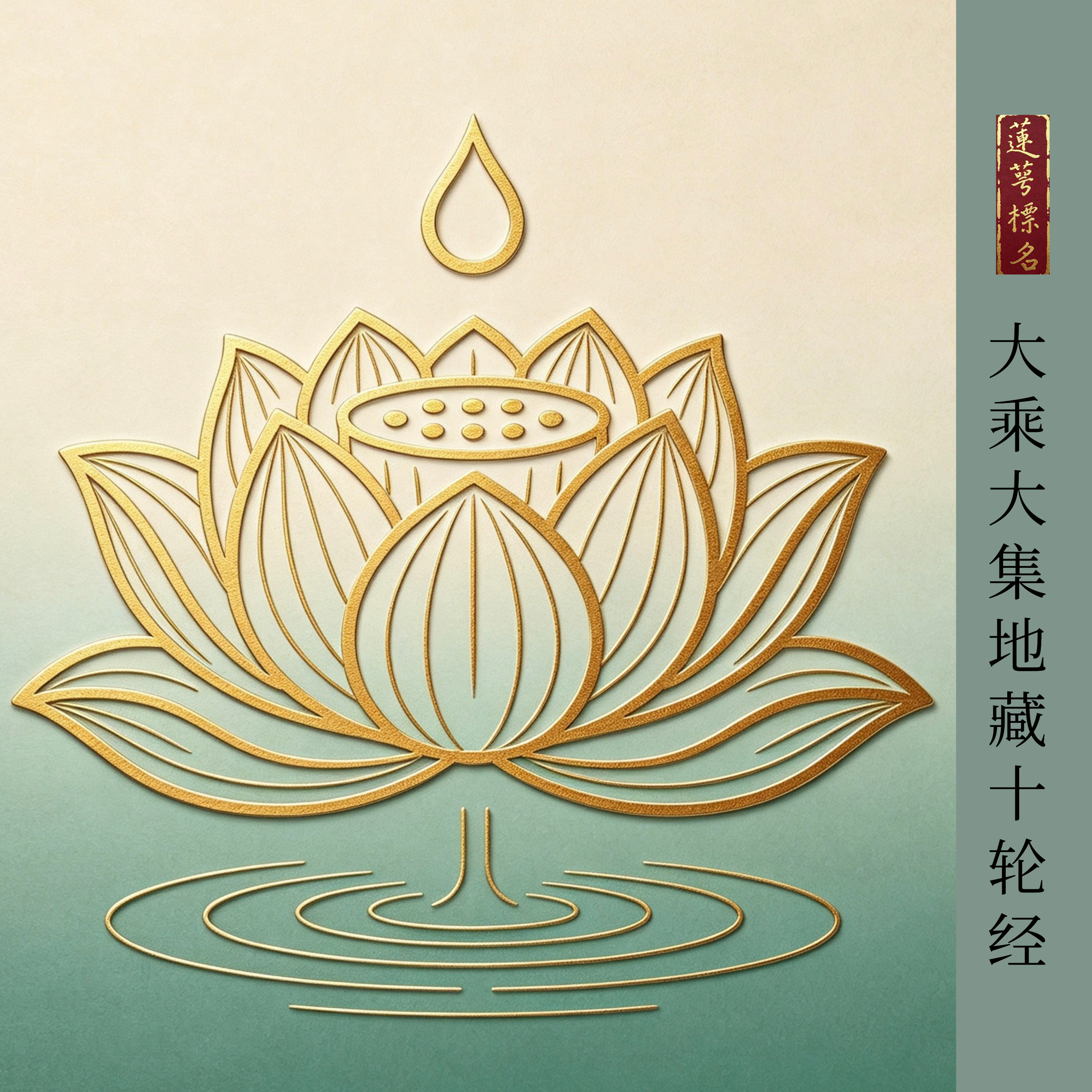 《大乘大集地藏十轮经》｜源恒法师恭诵｜莲萼标名