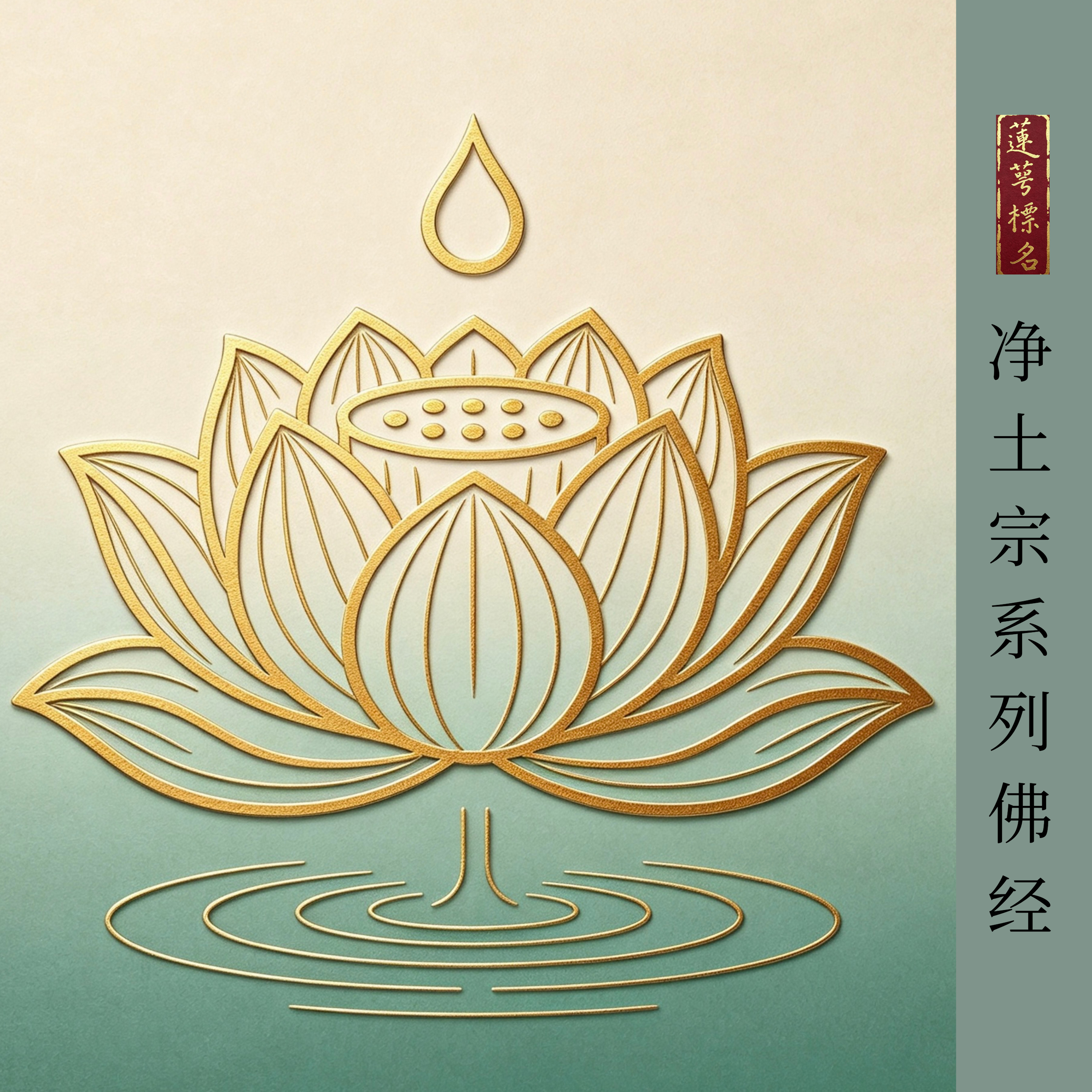 《净土宗系列佛经》｜释源恒法师恭诵｜莲萼标名