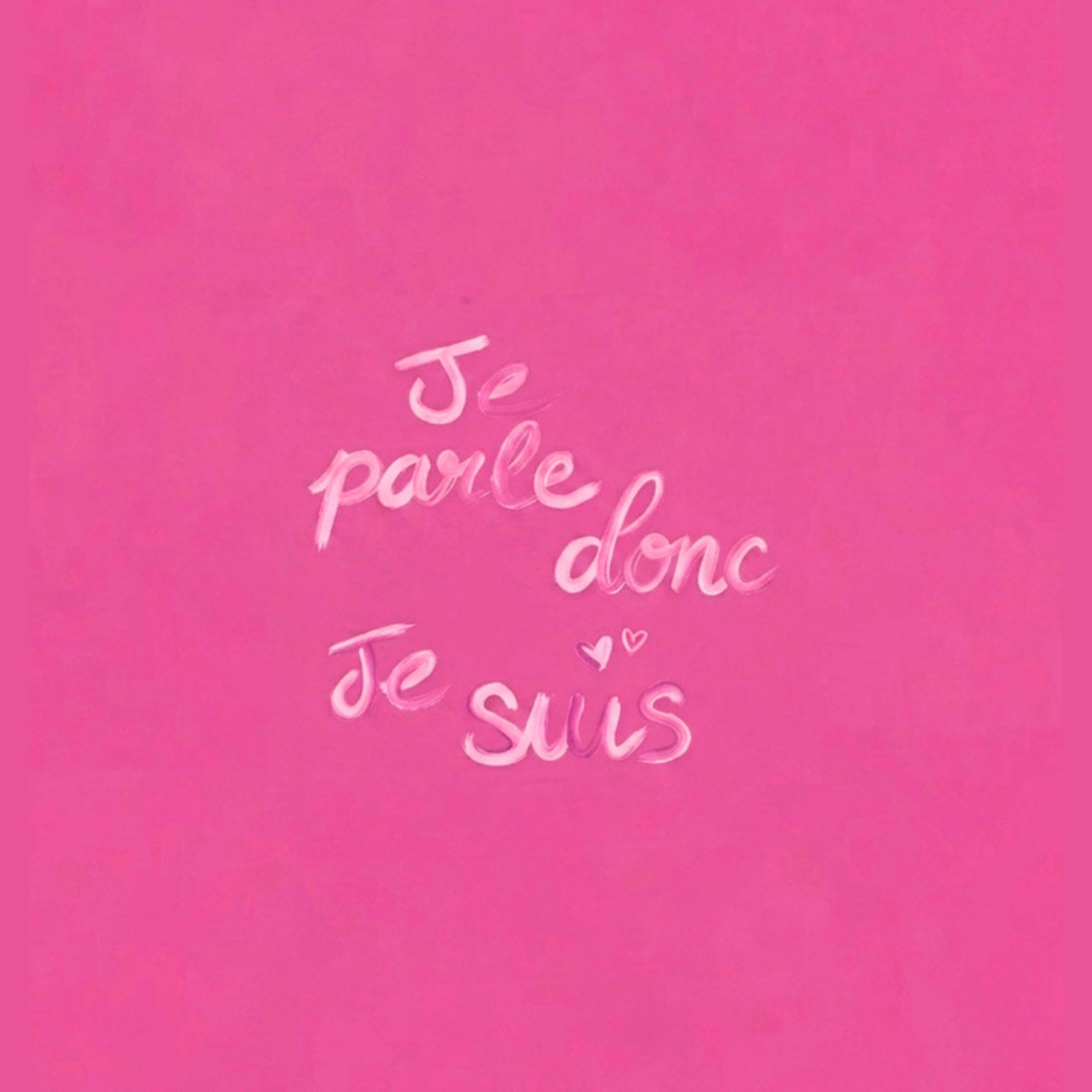 Je parle donc je suis