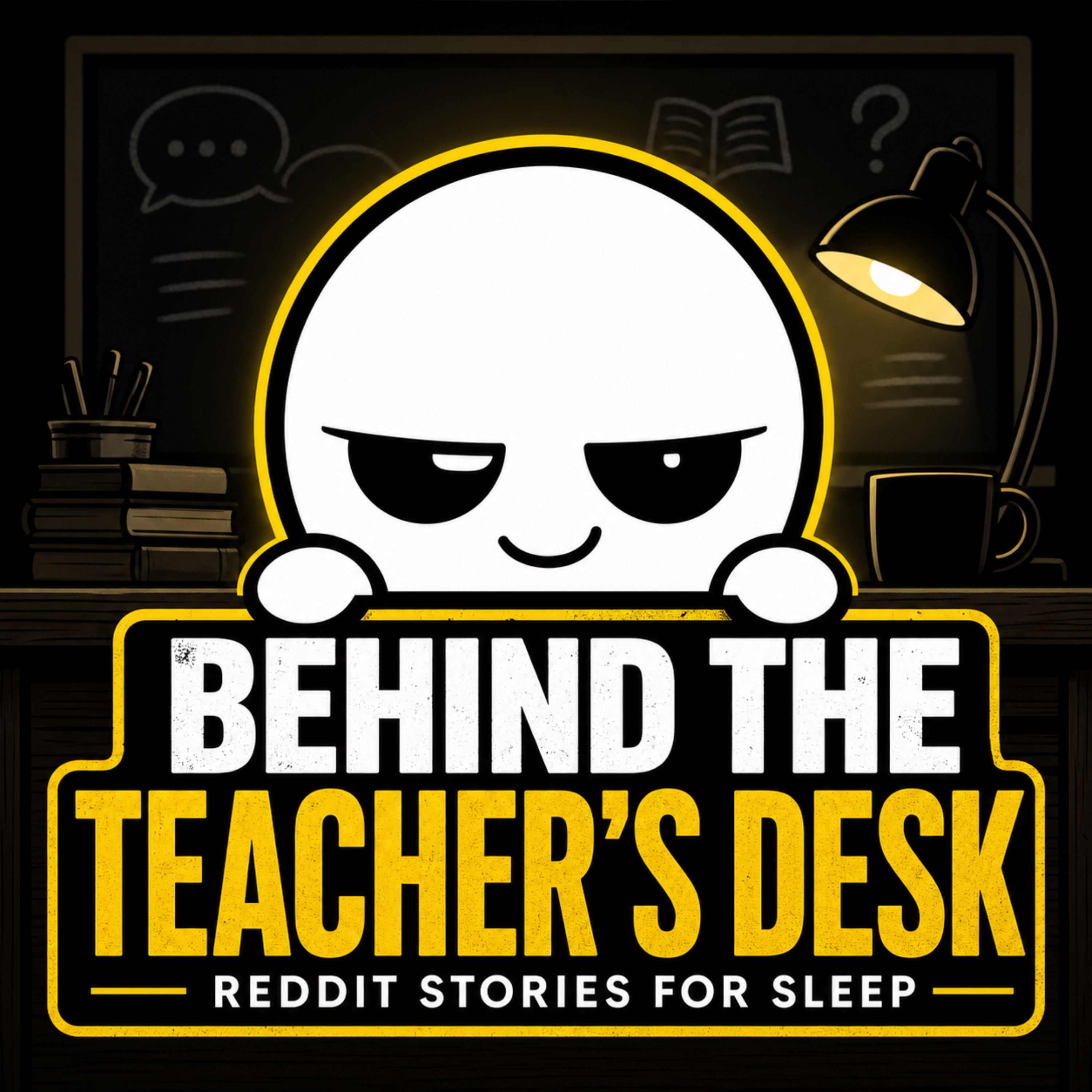 Behind the Teacher's Desk | Reddit Stories for sleep podcast podcast artwork