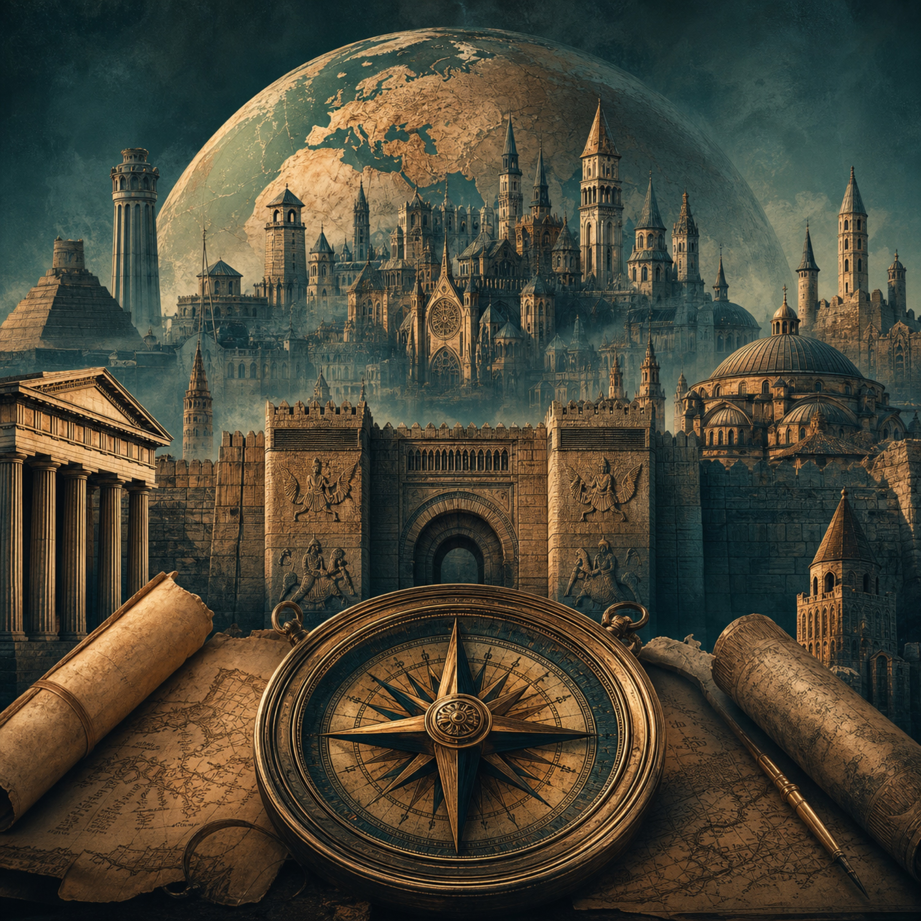 Worlds Before Us Boring History for Sleep Podcast podcast artwork