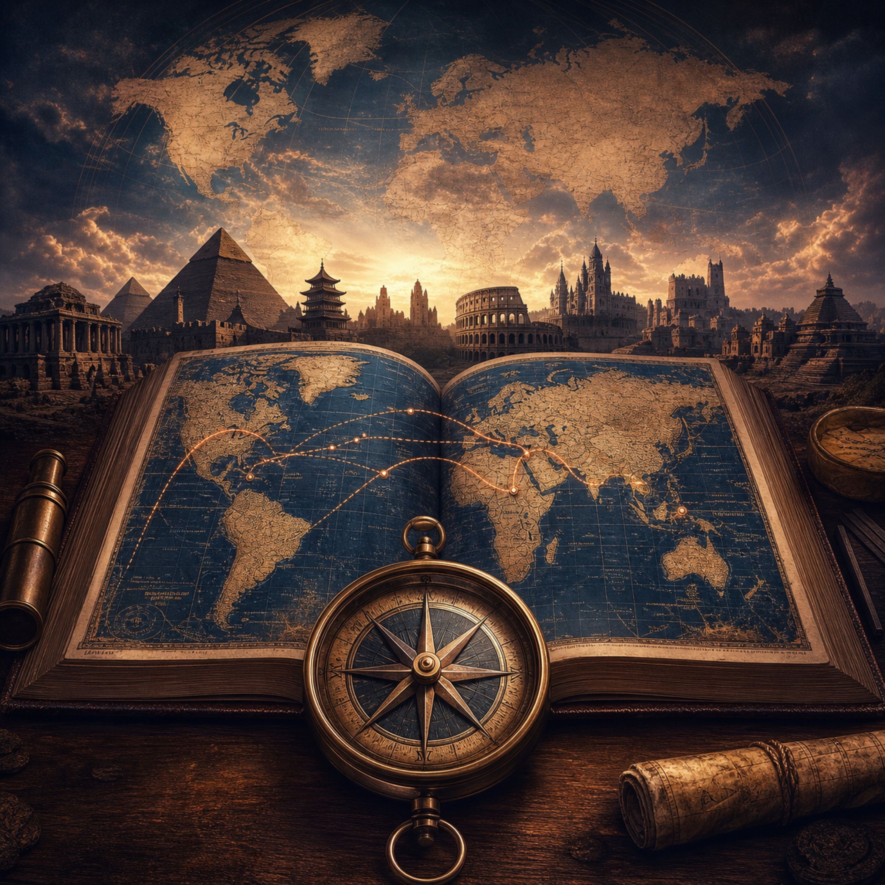 Chronicles Beyond Borders Boring History for Sleep Podcast podcast artwork