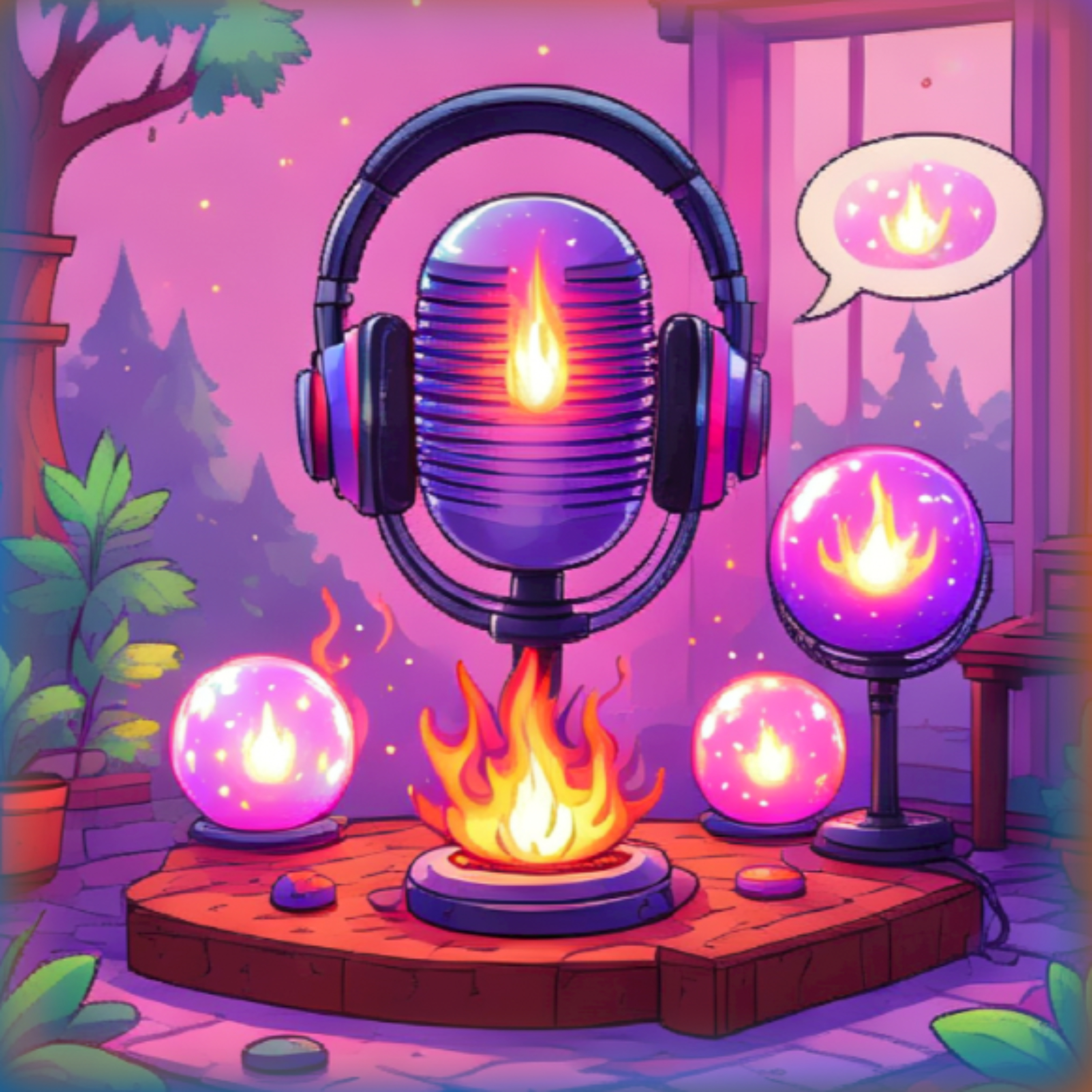fireside chats: a mental health podcast with al.
