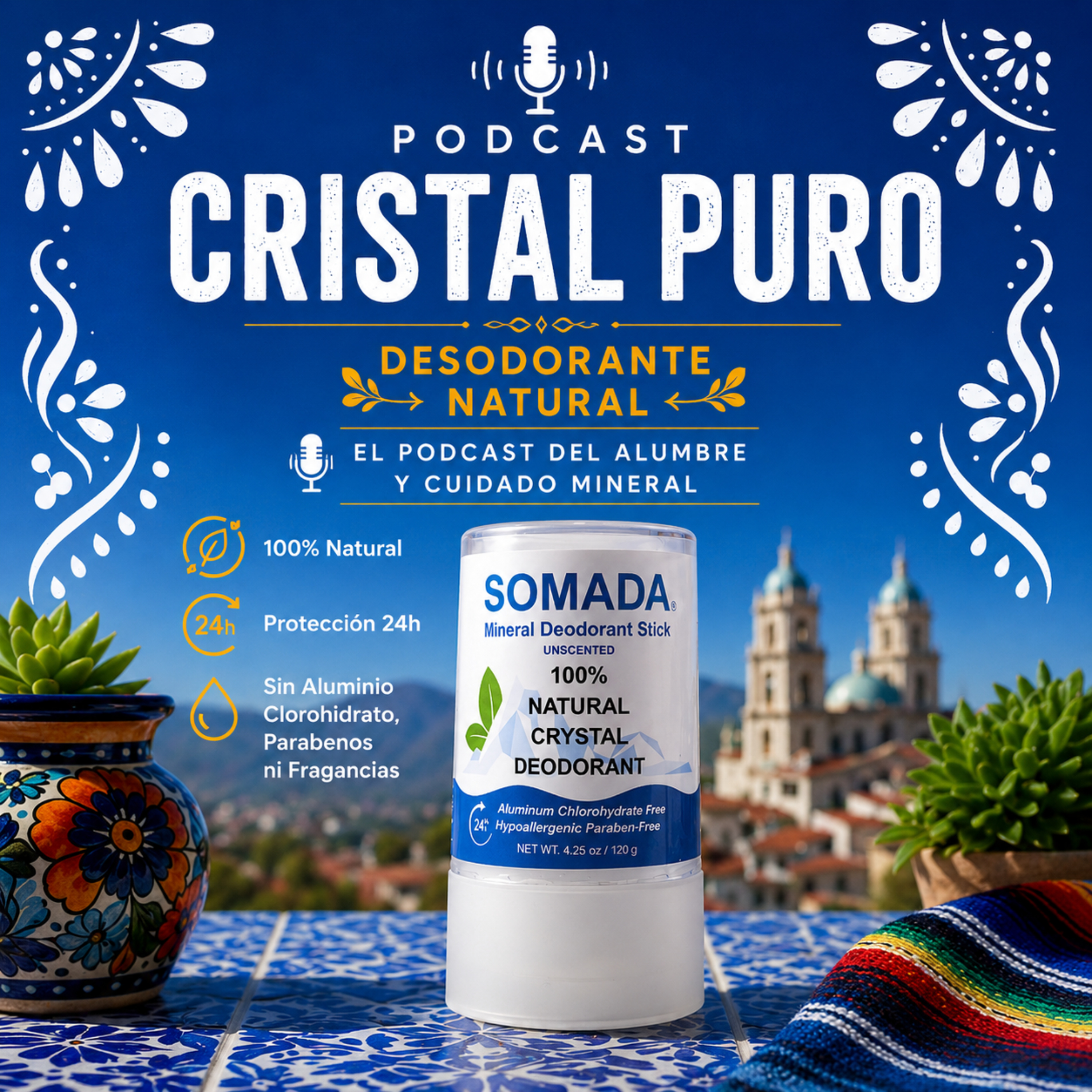 Cristal Puro: Desodorante Natural