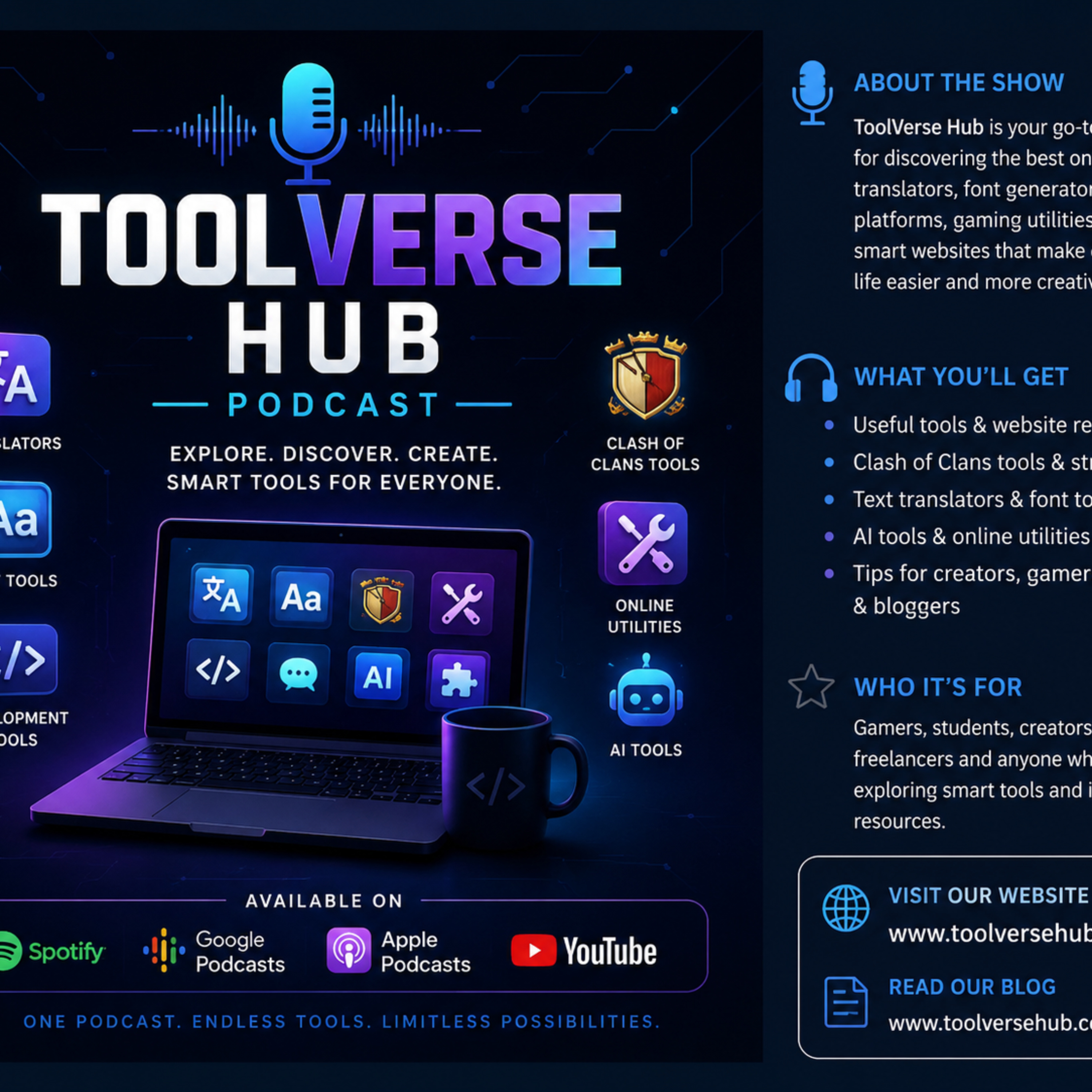 ToolVerse Hub podcast artwork