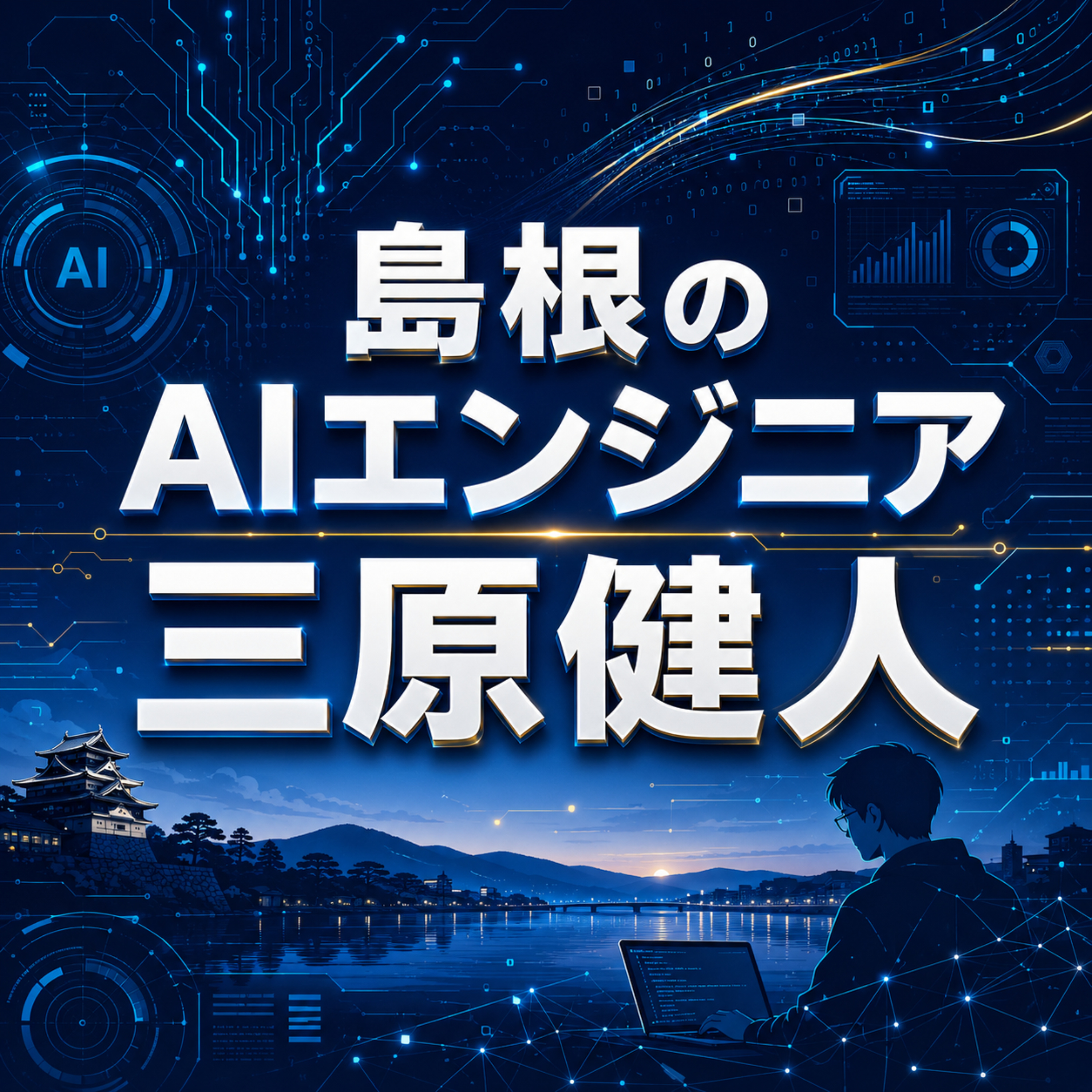 島根のAIエンジニア 三原健人