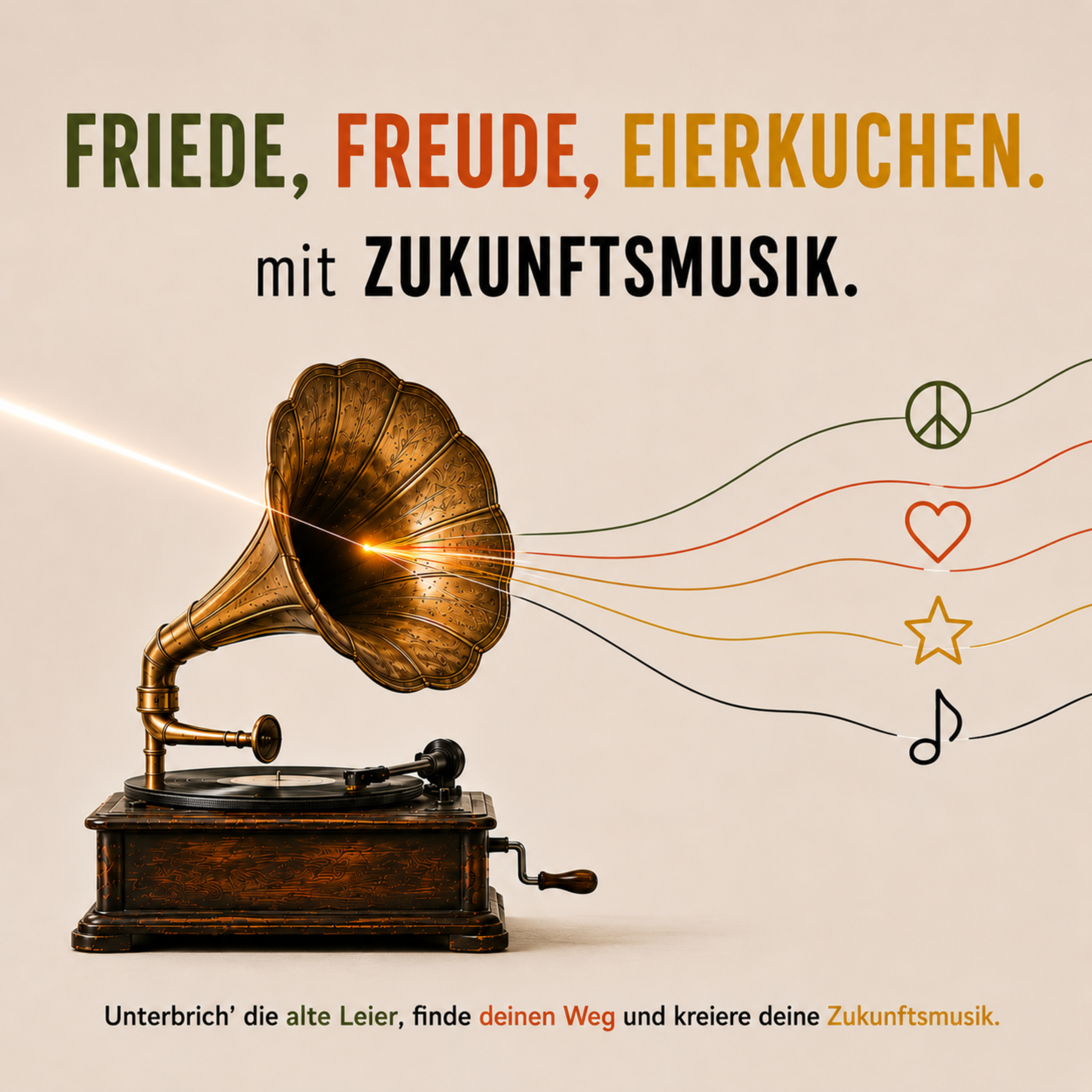 Friede, Freude, Eierkuchen mit Zukunftsmusik