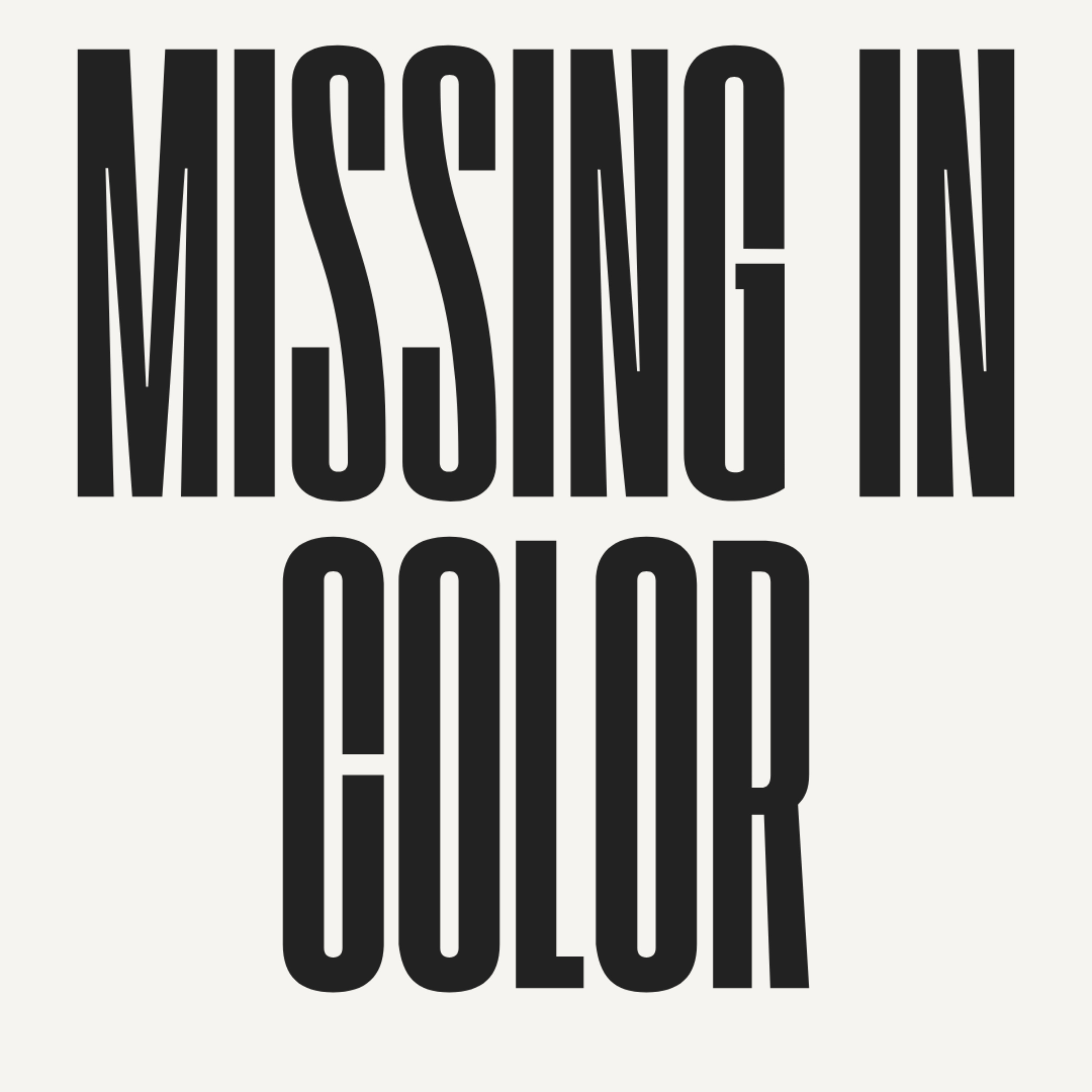 Missing In Color