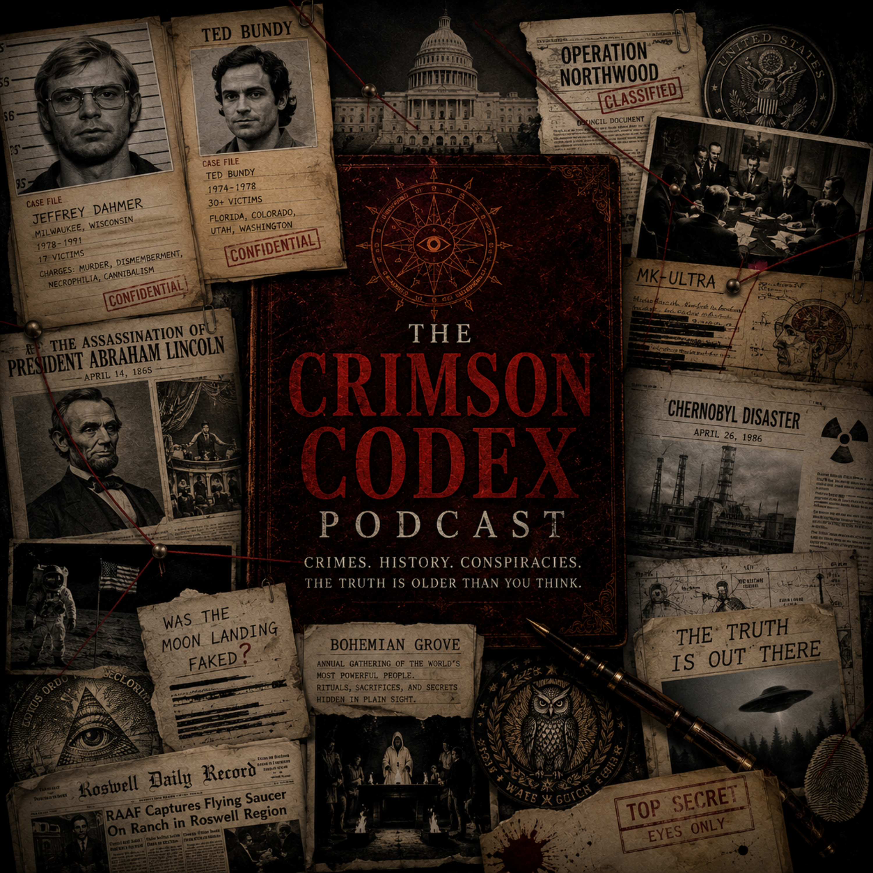 The Crimson codex: Crime Conspiracy and History