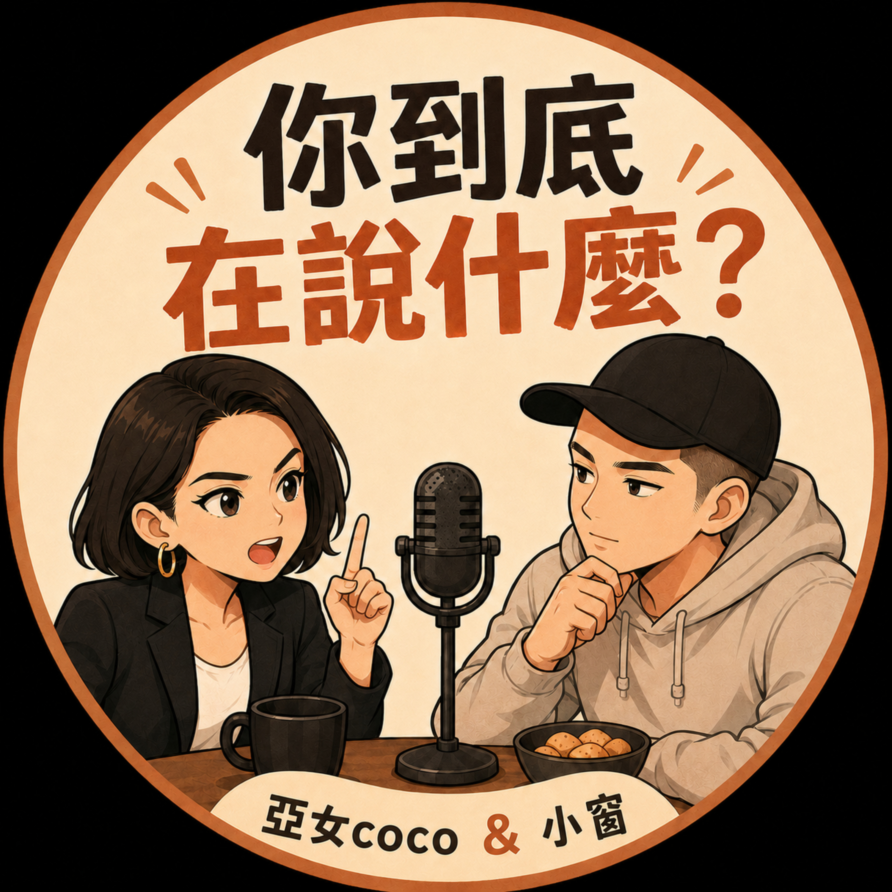 你到底在說什麼？｜亞女 Coco × 小窗