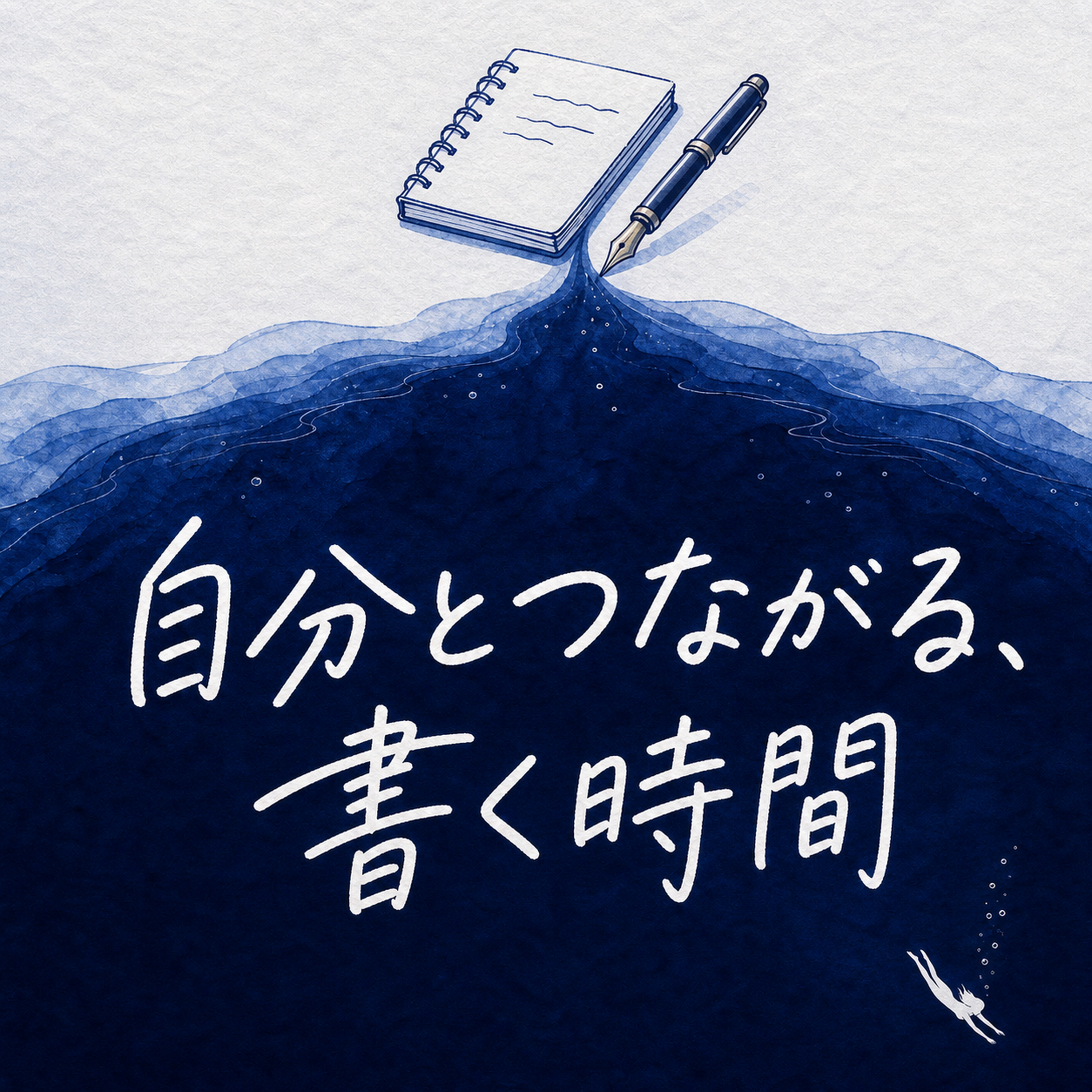 自分とつながる、書く時間 podcast artwork