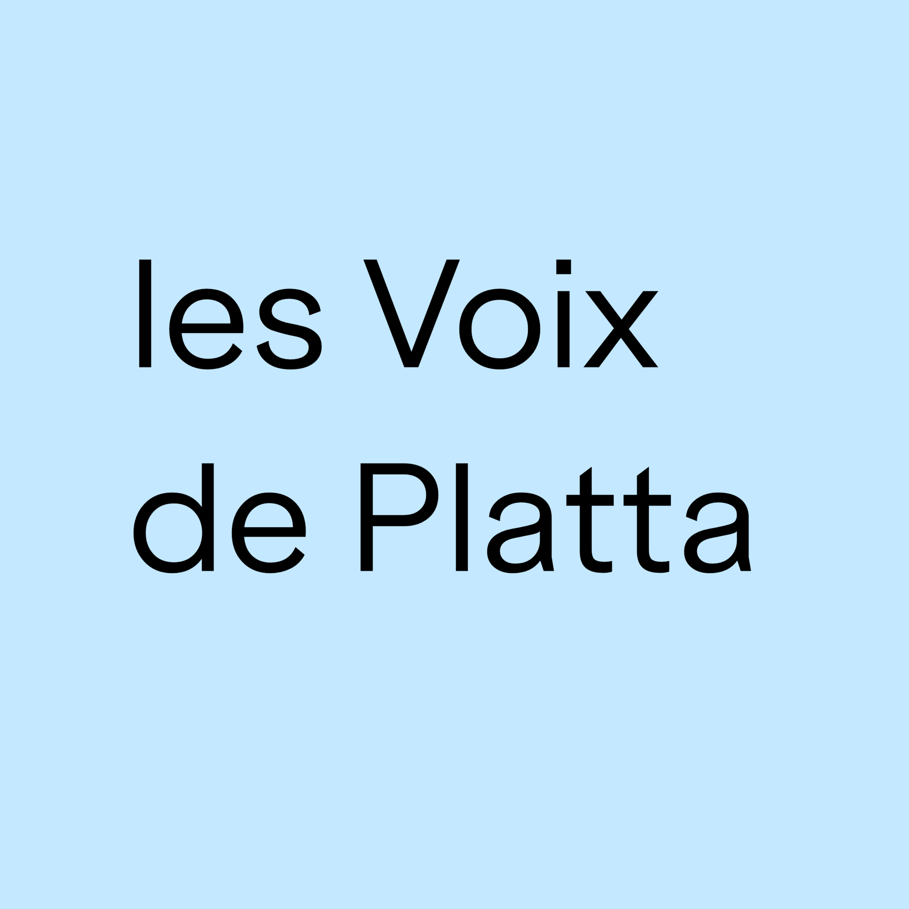 Les Voix de Platta