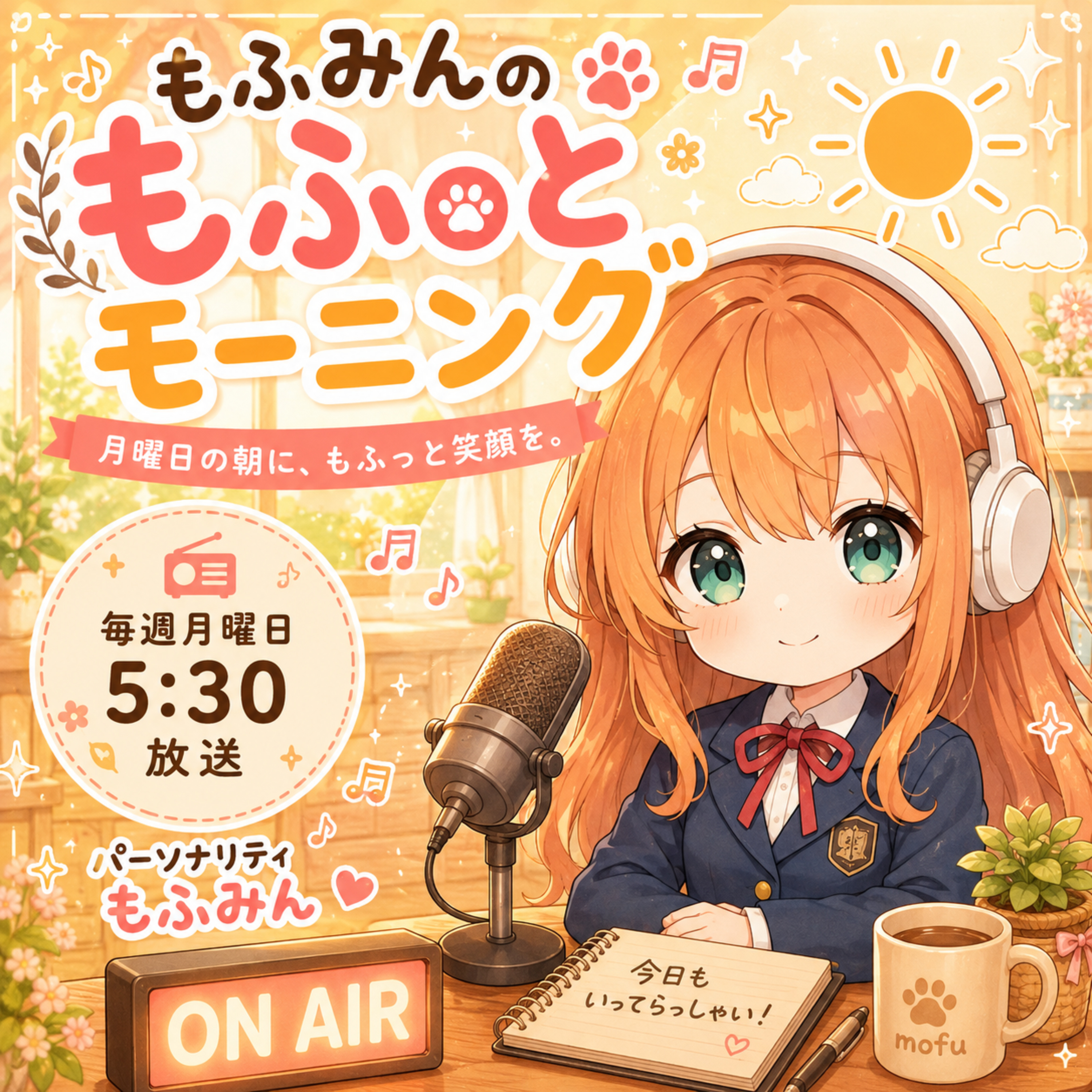 もふみんのもふっとモーニング podcast artwork