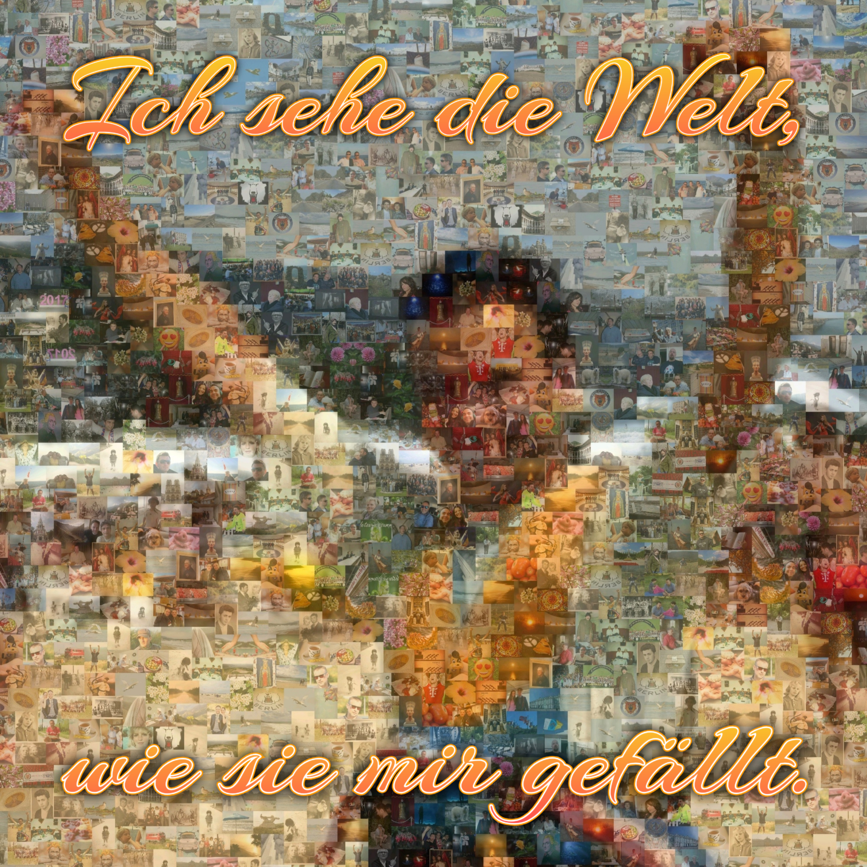 Ich sehe die Welt wie sie mir gefällt - Mein Lebensmosaik