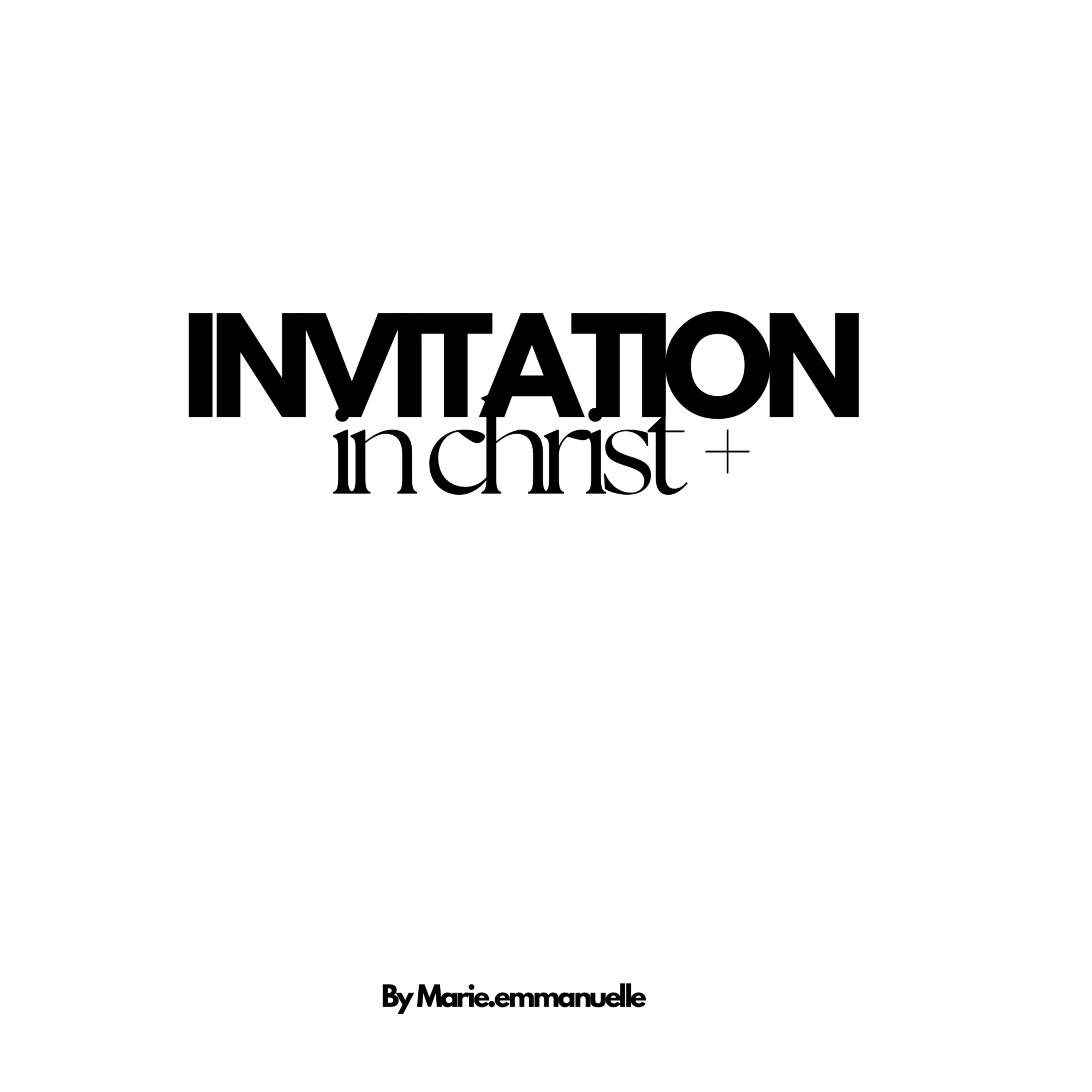 Logo of the podcast INVITATION in christ Podcast INVITATION in christ